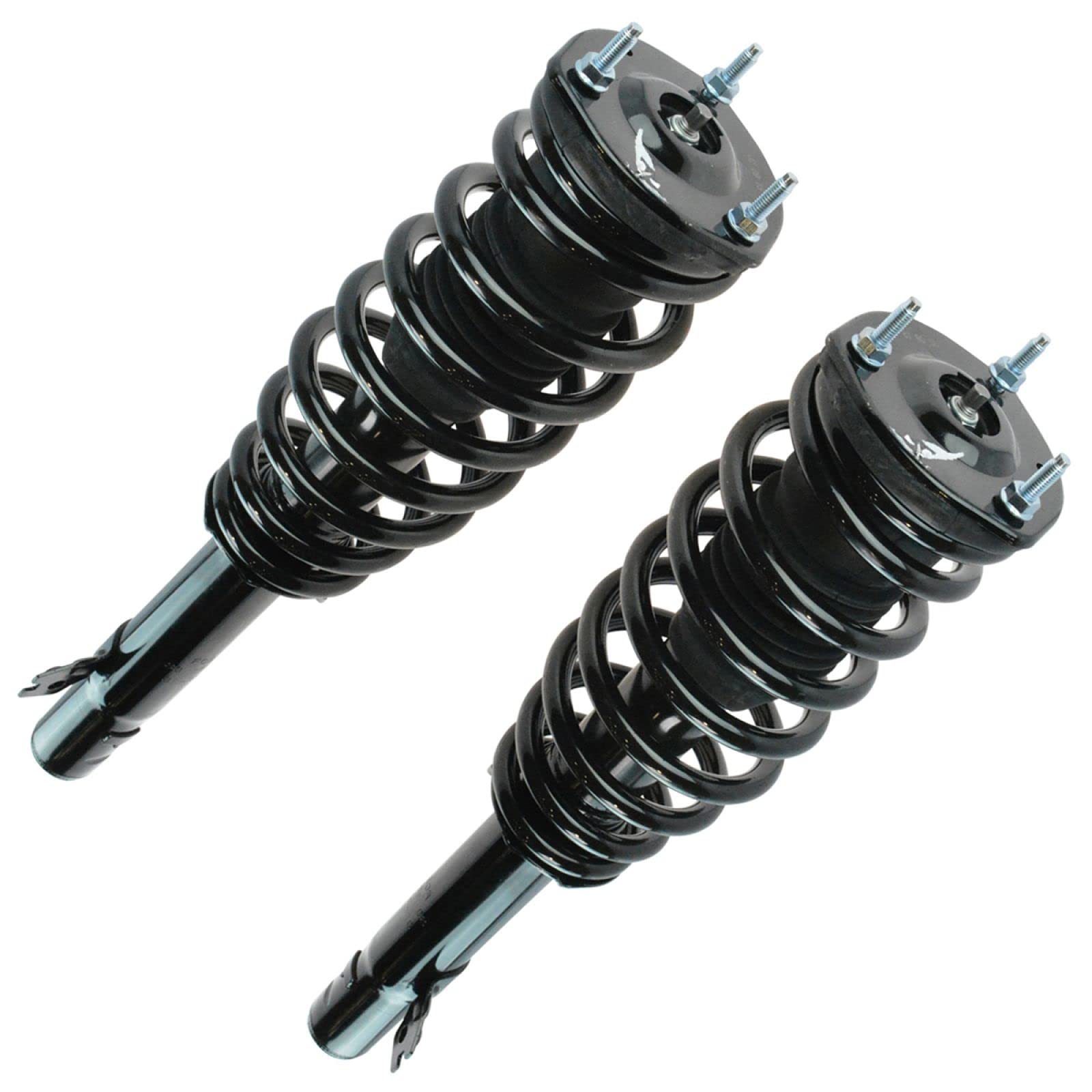 Trq Front Strut & Coil Spring Assembly Set Driver & Passenger Sides Compatible With 09-13 Mazda 6
