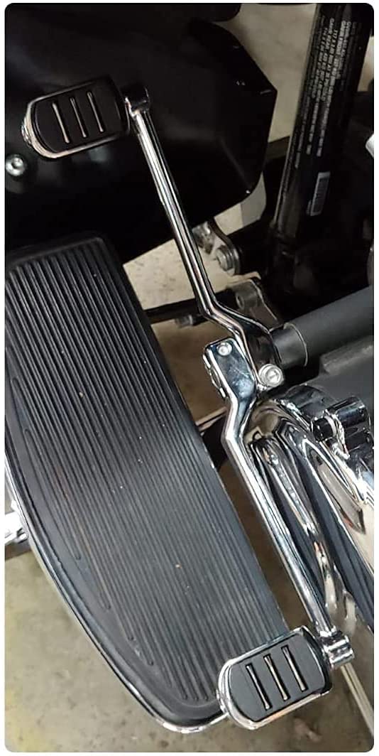 Wowtk Heel Toe Shift Pegs, Front And Rear Levers W/Shifter Pegs For Harley 1986-2017 Fl Softail, 1988-2025 Road King Road Glide