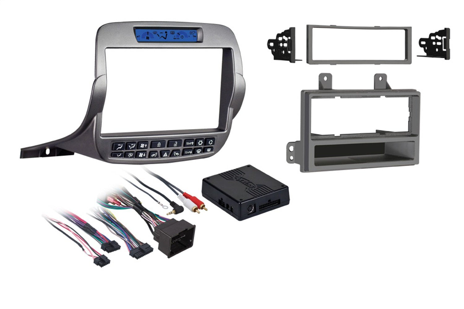 Metra 99-3010S Dash Kit for Chevrolet Camaro 2010 -Silver