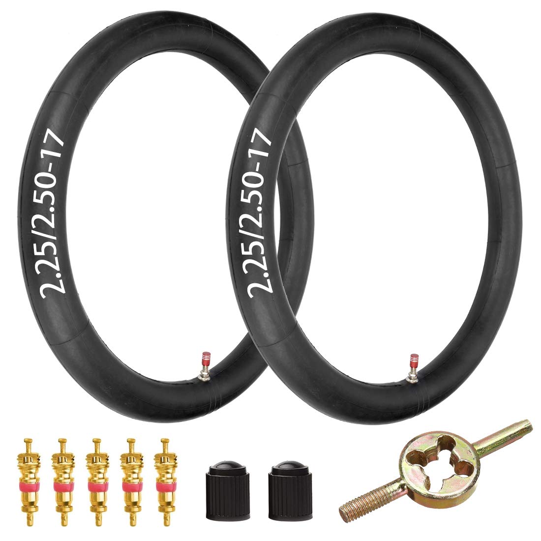 Fvrito 2.25/2.50-17 70/100-17 Inner Tube For C70 C100 C102 Cl70 Ca100 Ca200 Cm91 P50 Cl70 Pa50 Cr80R Cr85R 81 Puch Ct90 Trail S6