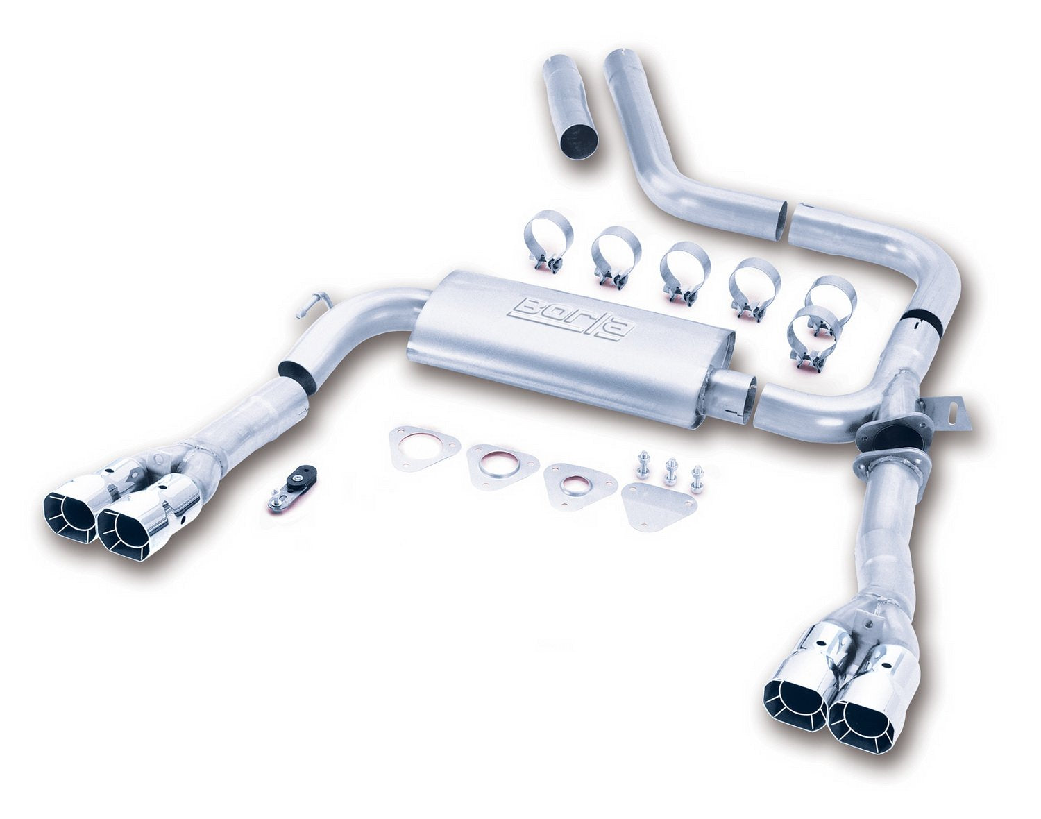 Borla 14780 Cat-Back Performance Exhaust System For 1998-2002 Chevrolet Camaro Ss/Camaro Z28/ Pontiac Firebird/Trans-Am 5.7L V8 Automatic/Manual Transmission Coupe/Convertible.