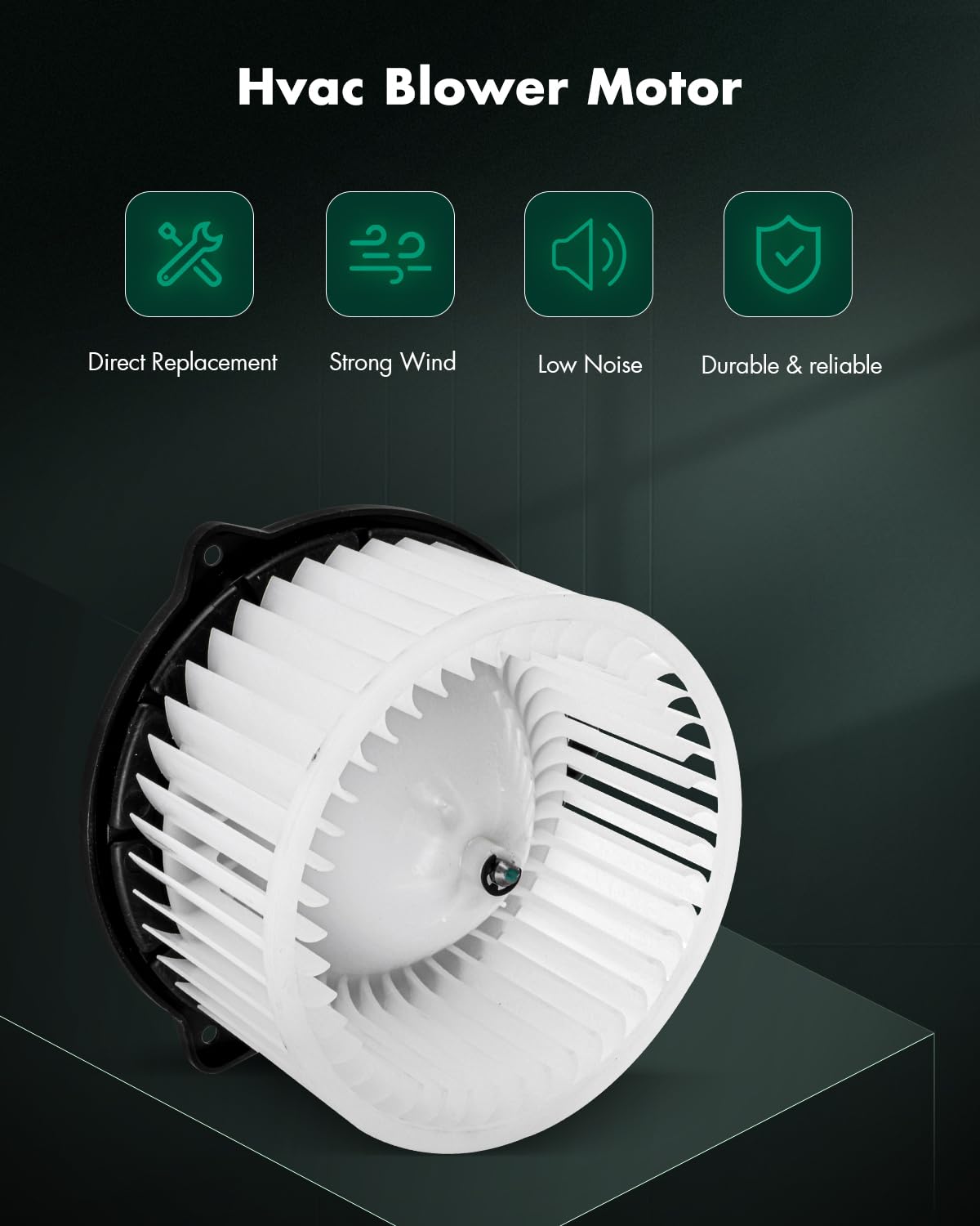 Scitoo Hvac Heater Blower Motor 700222 700258 For Hyundai Equus 2011-2013/ Genesis 2009-2013/ Veracruz 2007-2012/ Elantra 2007-2