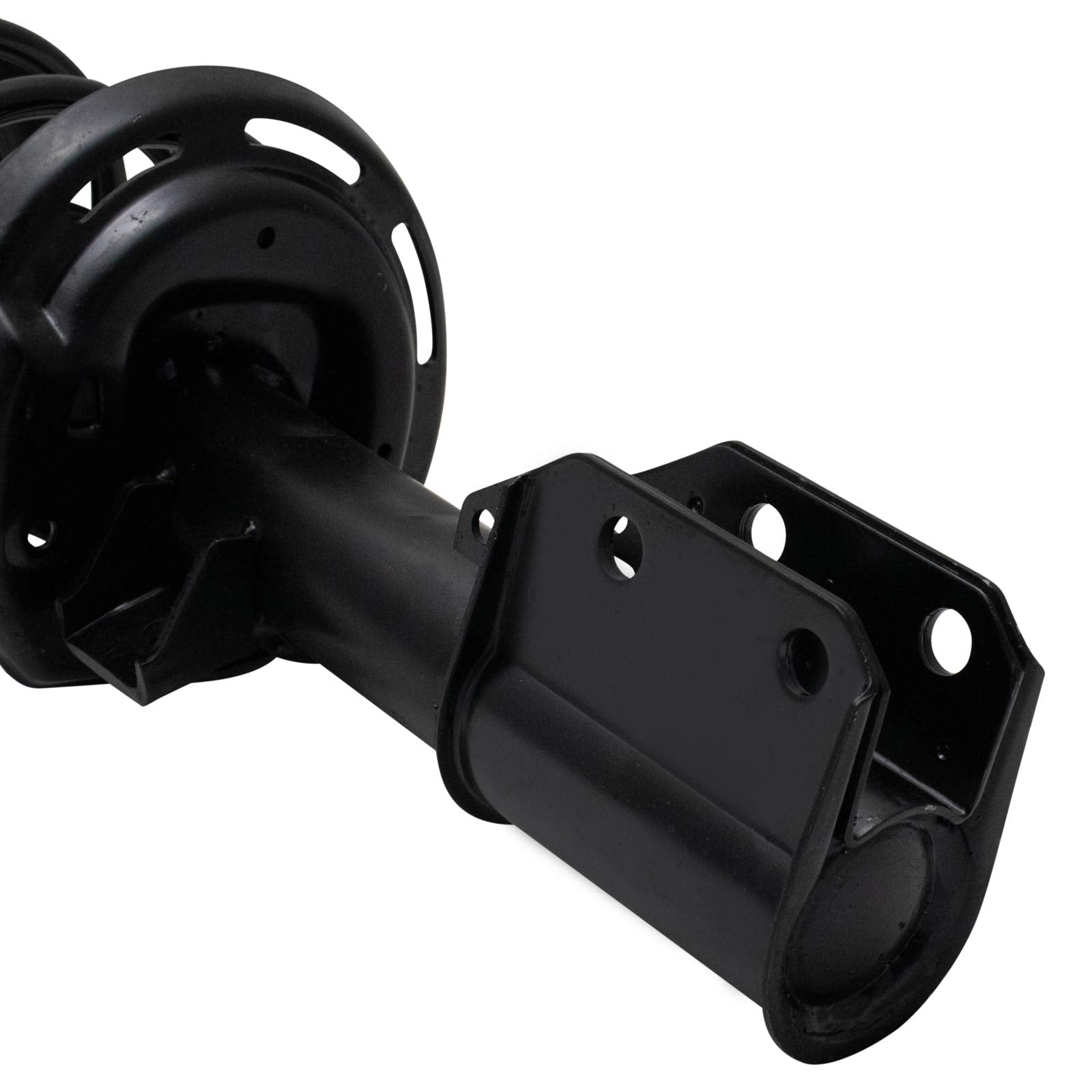 Trq Front Strut & Coil Spring Assembly Set Driver & Passenger Sides Compatible With 08-14 Mercedes-Benz C300 12-15 C350