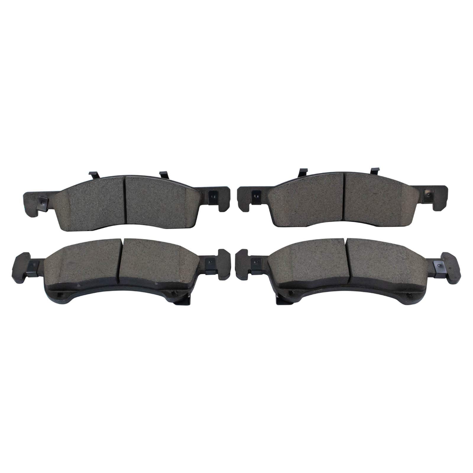 TRQ Front Brake Pads Ceramic Compatible with 2003-2006 Ford Expedition Lincoln Navigator