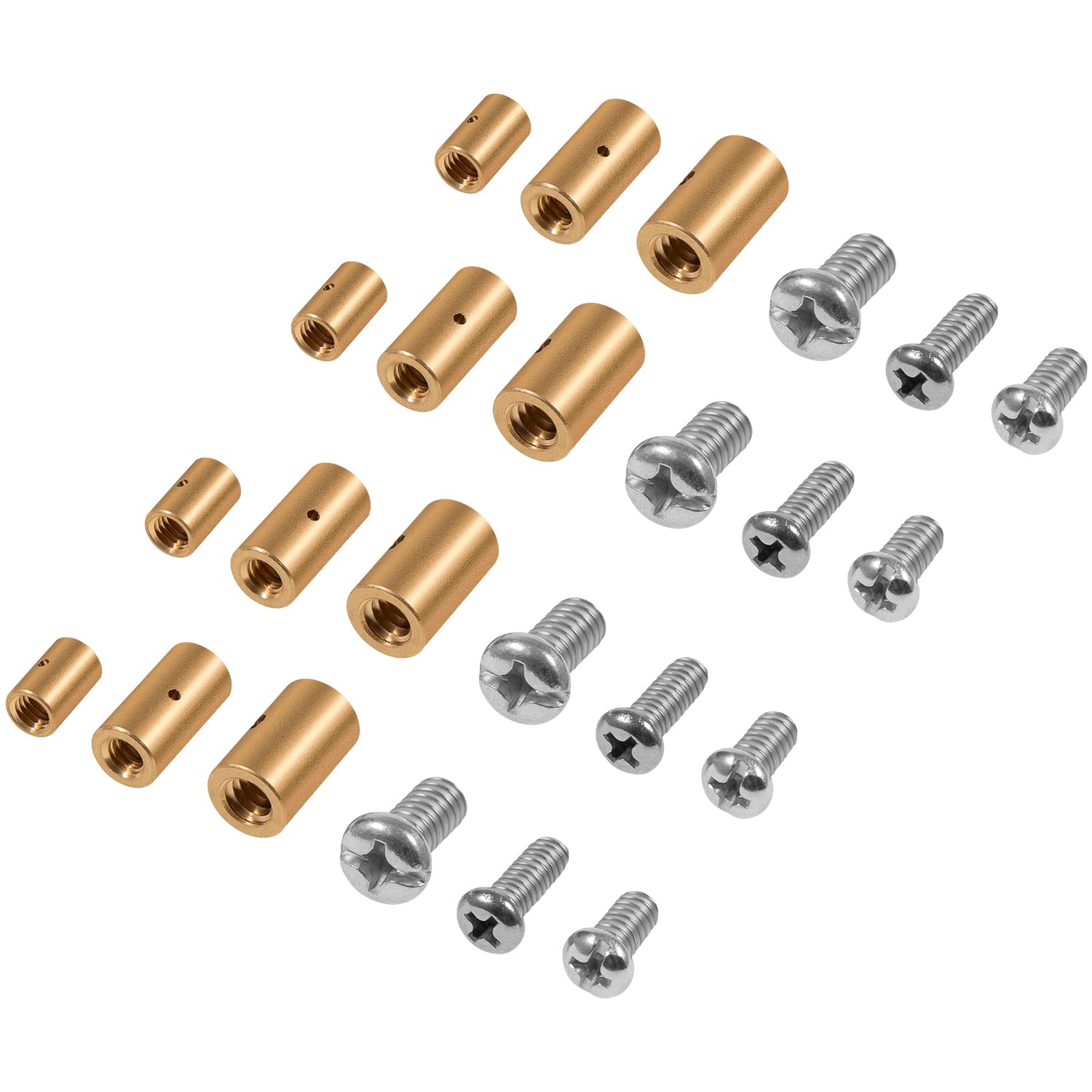 03336 Cable Stop Assortment, 24-Pack Universal Fit, Used On Control Cables, Push-Pull Cables And Throttle Cables For Power Equip