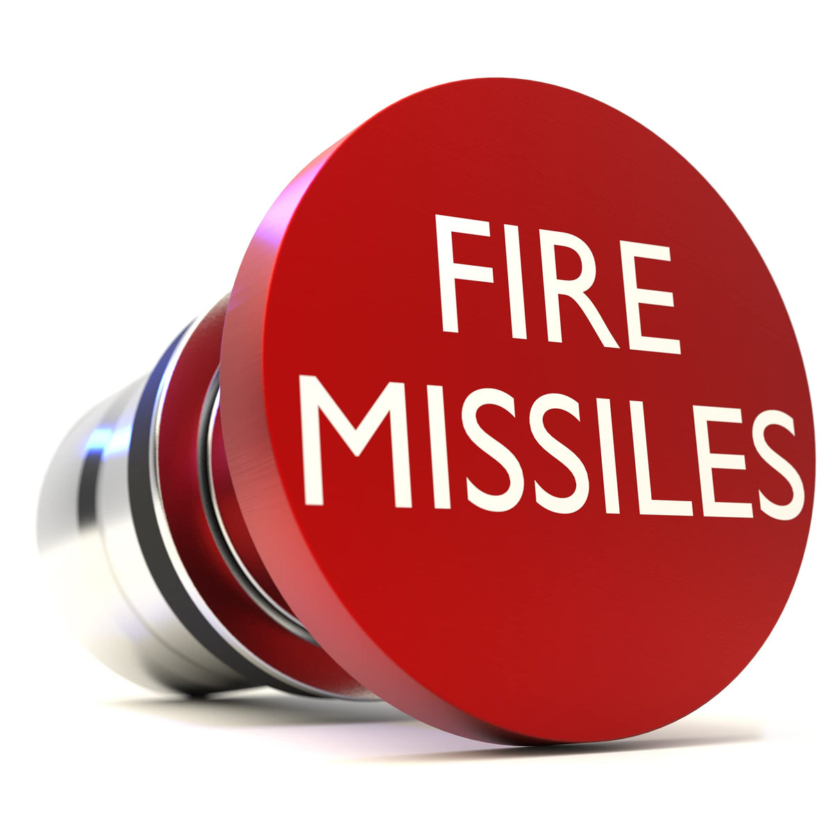 Fire Missiles Button Car Cigarette Lighter By Citadel Black - Anodized Aluminum, 12-Volt Replacement Accessory W/Safety Feature, Fits Most Vehicles, Socket Size A