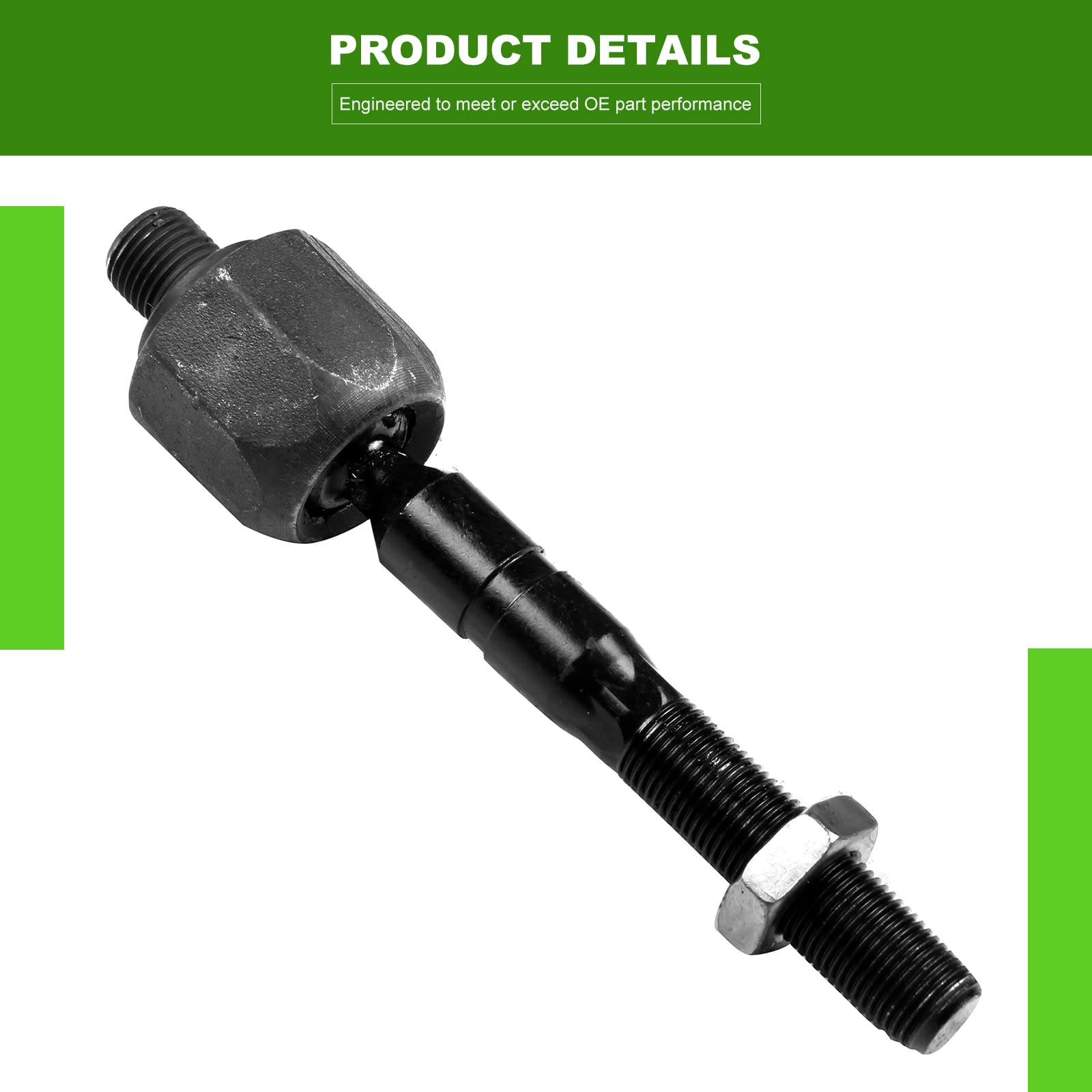 Scitoo 4Pcs Front Suspension Kit Inner Outer Tie Rod End Fit 1998-2003 For Mercedes-Benz Ml320 2003-2005 Ml350 1999-2001 Ml430