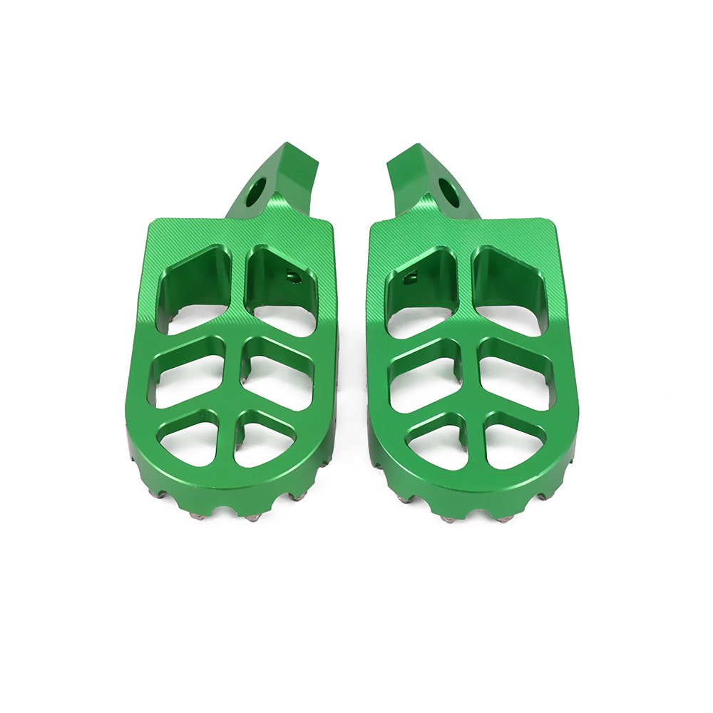 Anxin Footpegs Footrest Foot Pegs For Kdx200 1995-2005 Kdx200R 1997-2001 Kdx220R 2002-2005 Kdx250 1991-1994 Kx125 Kx250 1988-199