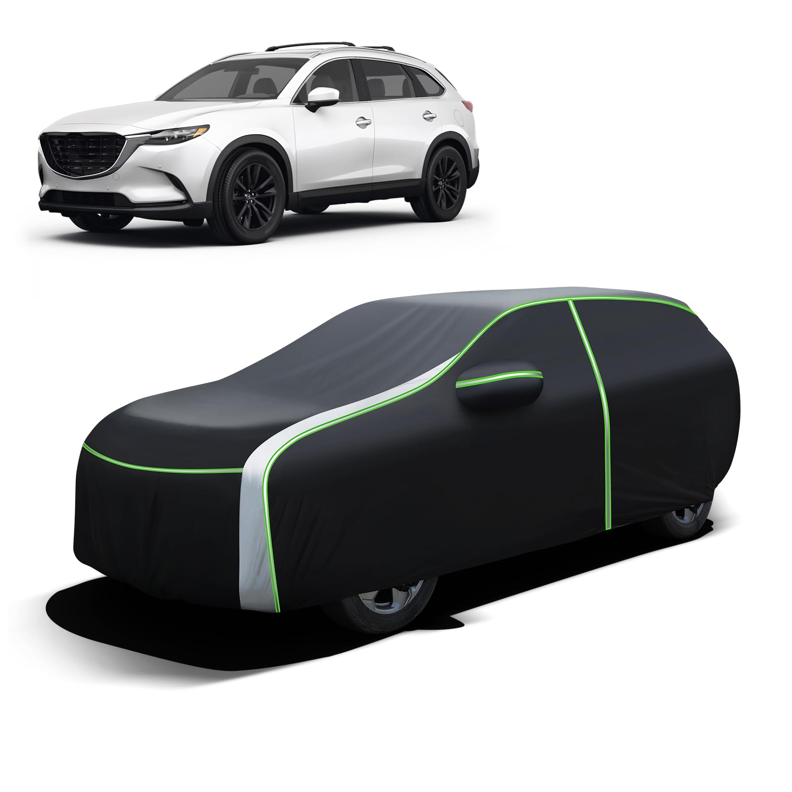 Cartist Full Car Cover Fits For Mazda Cx-9/Cx-90 2007-2024 Accessories All Weather Car Covers Outdoor For Cx-9/Cx-90 Waterproof