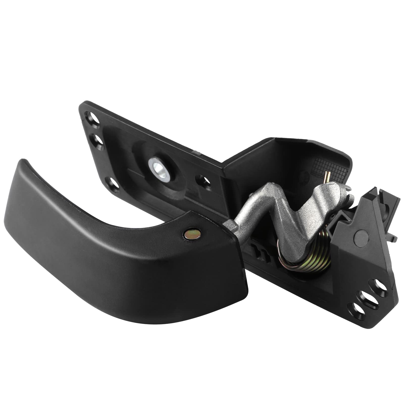 Interior Door Handle Kit Front Left Driver Side Compatible With 2007-2014 Chevy Silverado Avalanche Suburban Tahoe Gmc Sierra Cadillac Escalade Esv Ext Replace Oe# 20833606 80374 20871488 Repair Set