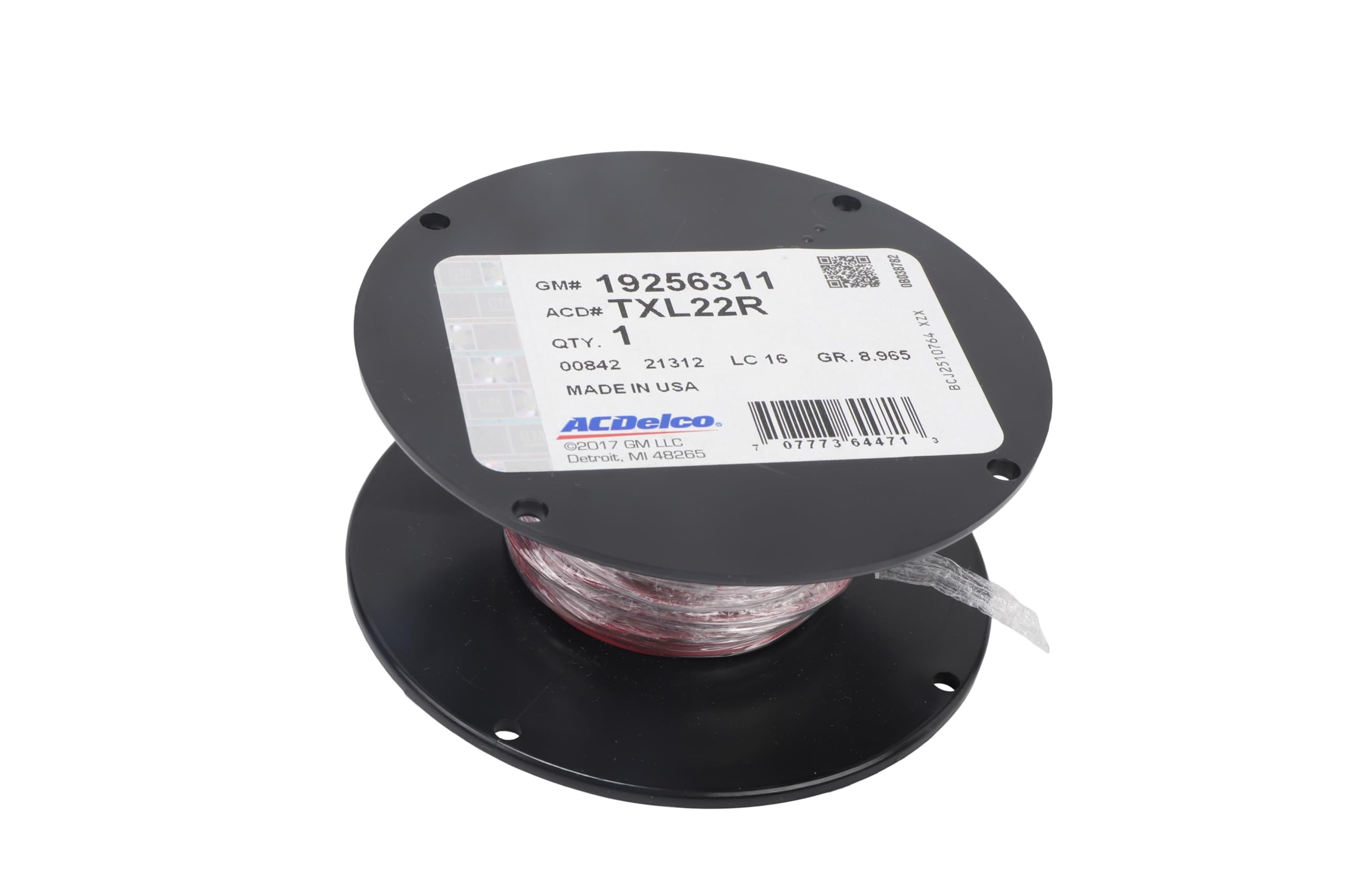 Acdelco Gm Original Equipment Txl22R 50 Ft Spool Of Red 22 Gauge Thin Wall Txl Wire