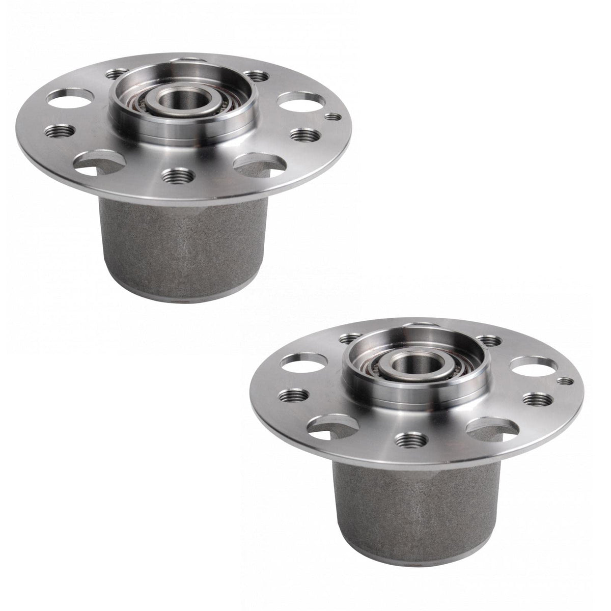 Trq 2Pc Front Wheel Bearing & Hub Assembly Set For Mercedes Benz C250 E350 E400