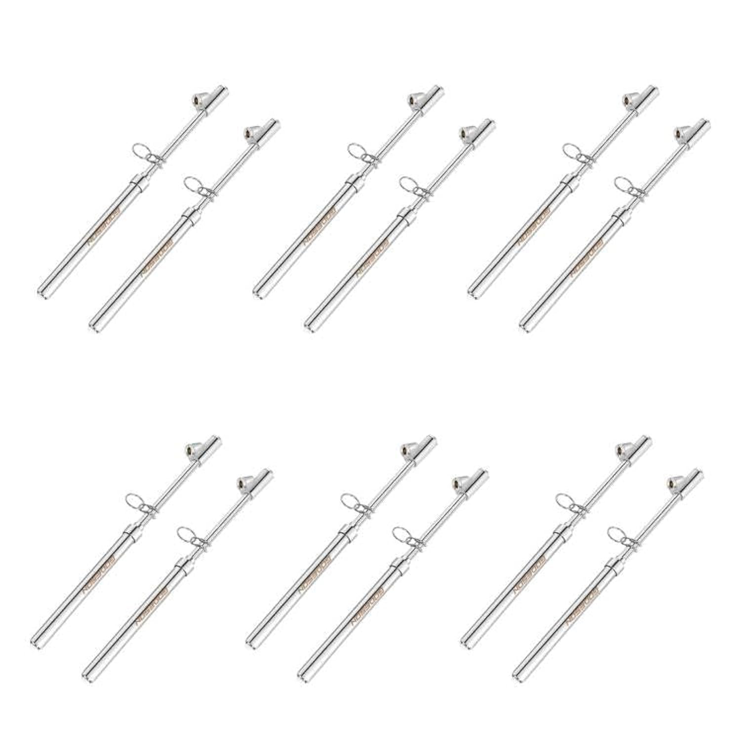 GODESON Dual Head Tire Pressure Gauge,Heavy Duty Pen Tire Gauge Range 10-150PSI; 1-10Bar,Dual Head Truck Air Pressure Gauge (Pac