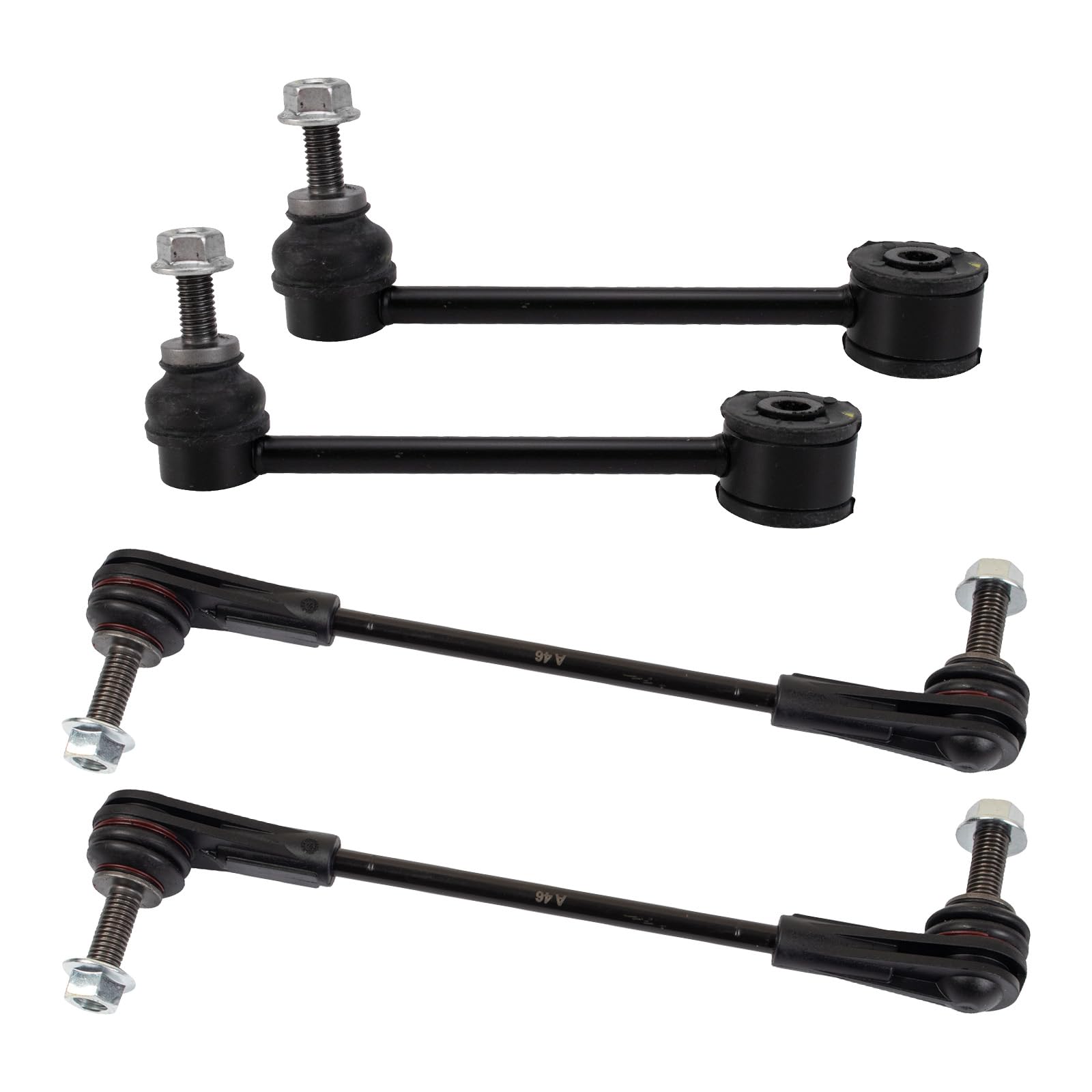 Trq Front & Rear Sway Bar Stabilizer Link Set Compatible With 2018-2020 Buick Enclave 2017-2020 Cadillac Xt5 2020 Xt6 2019-2020