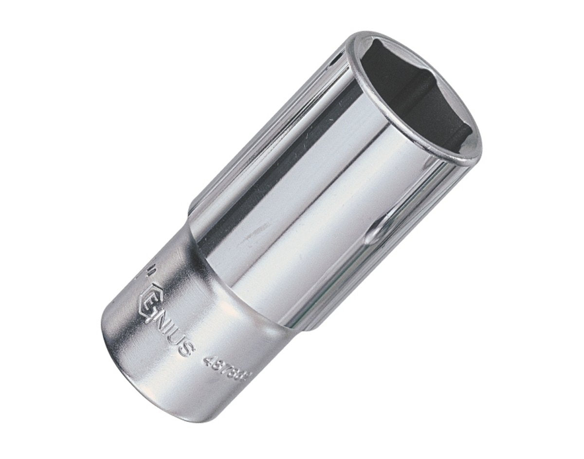 Genius Tools 487819 1/2' Dr. 19/32' Deep Hand Socket