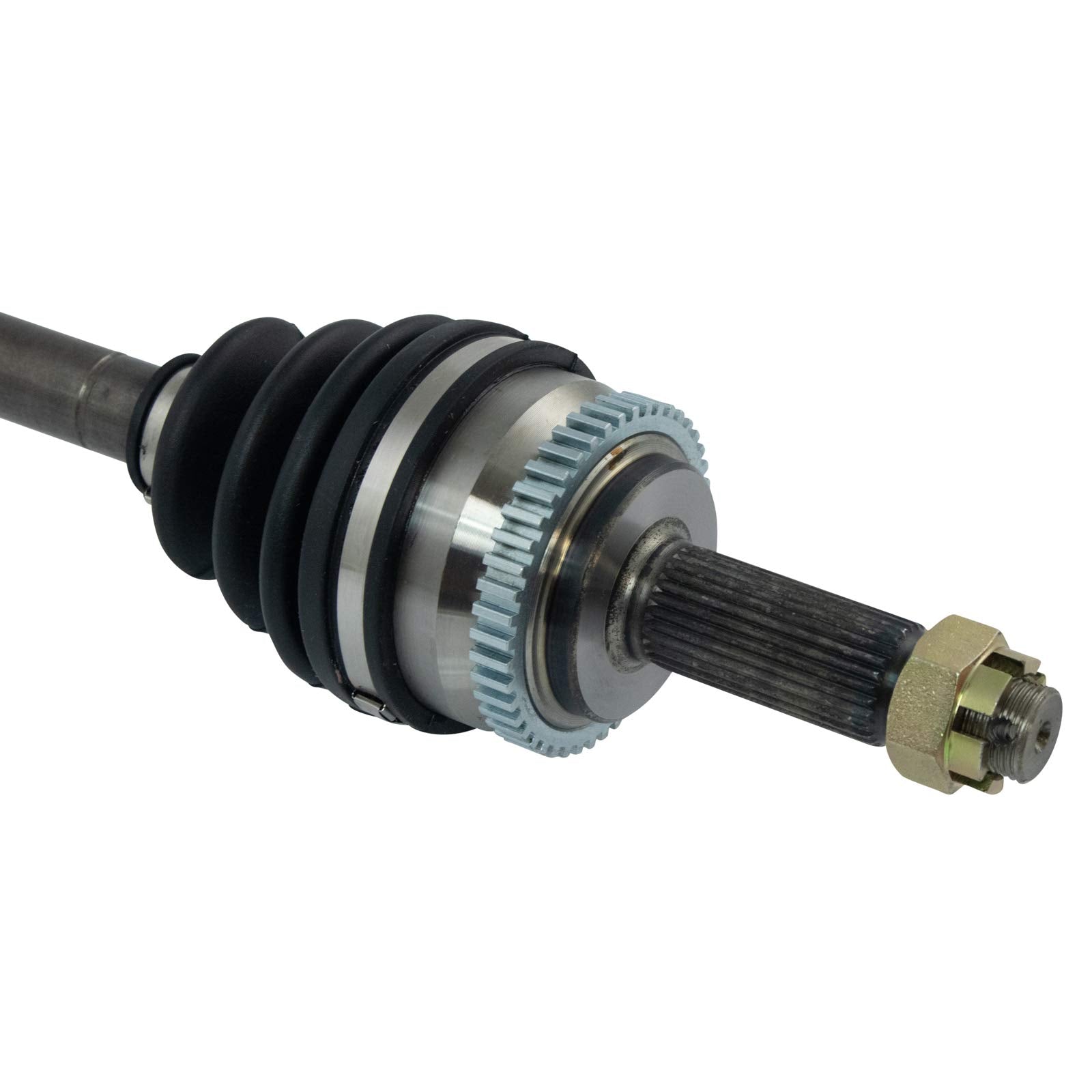 Trq Front Left Cv Axle Shaft Assembly Drivers Side Compatible With 2007-2010 Hyundai Elantra