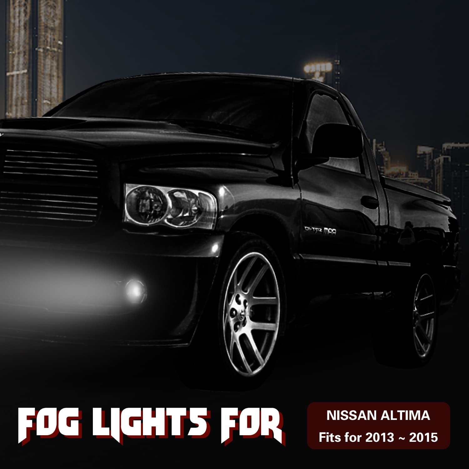 Rp Remarkable Power, Fog Light For 2002-2008 Ram 1500/03-09 Ram 2500/03-10 Ram 3500, 2004 Durango 2Nd Generation, 05-06 Durango