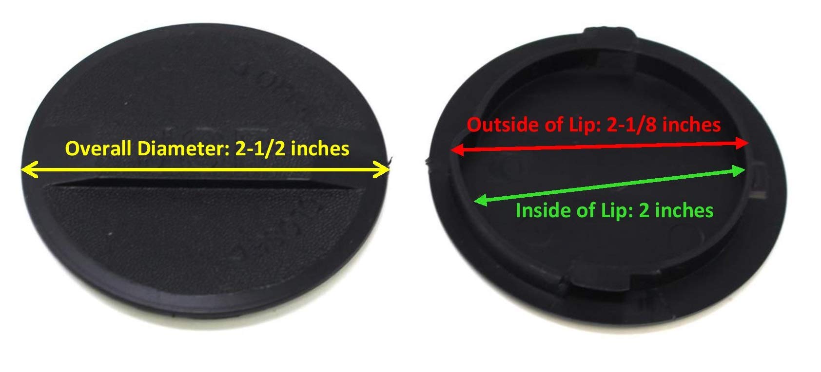 Ufp Plastic Outer Member Cap 2-1/2 Inch Diameter 32547 Fits A60 A70 A84 A75 (2)