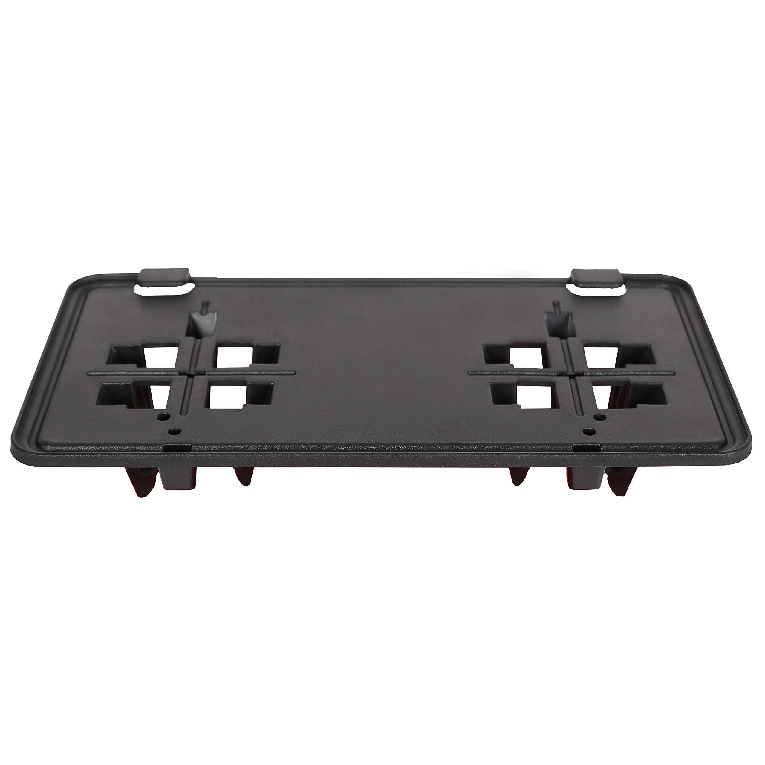 Ecotric Front License Plate Bracket Compatible With 2015-2017 Ford F-150 F150 Replacement For Fl3Z-17A385-B Fo1068166 Fo1068165