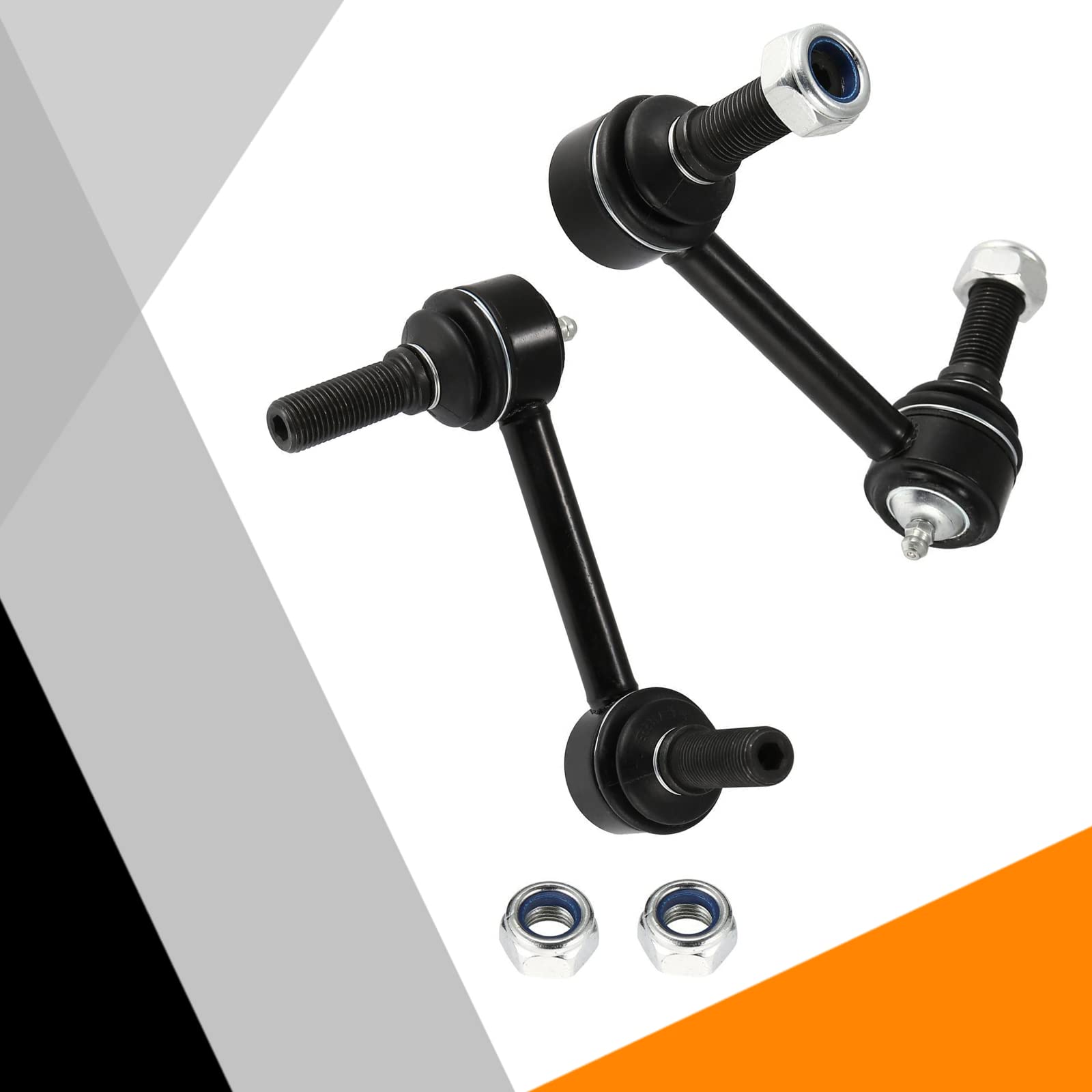 Xopiyao Front Sway Bar End Link K80824 K80825 Compatible With Ssr 2003-2006,Trailblazer/Trailblazer Ext 2004-2006,Gmc Envoy 2004