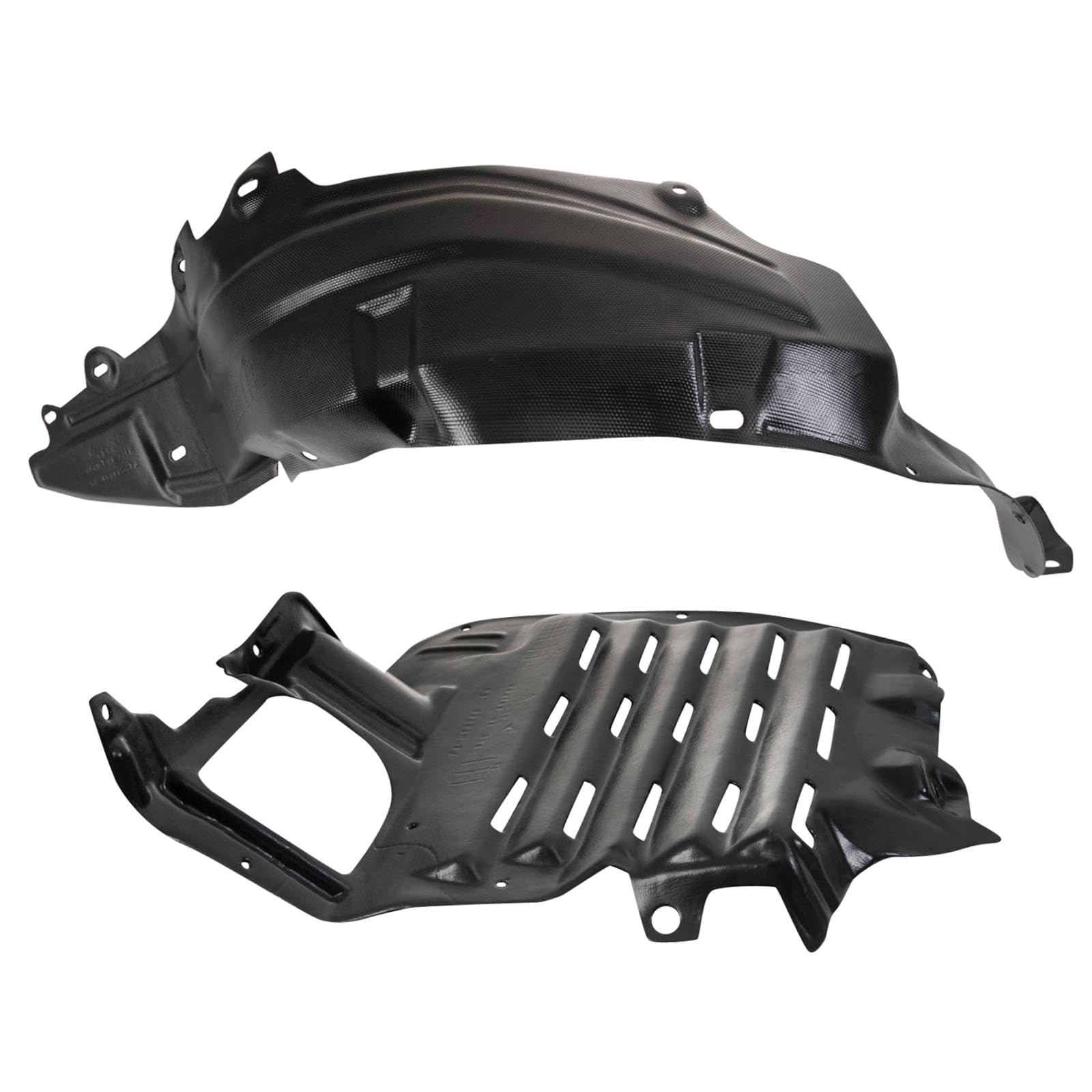 Trq Inner Fender Liner Set Compatible With 2001-2005 Mazda Miata Ma1248122 Ma1251109