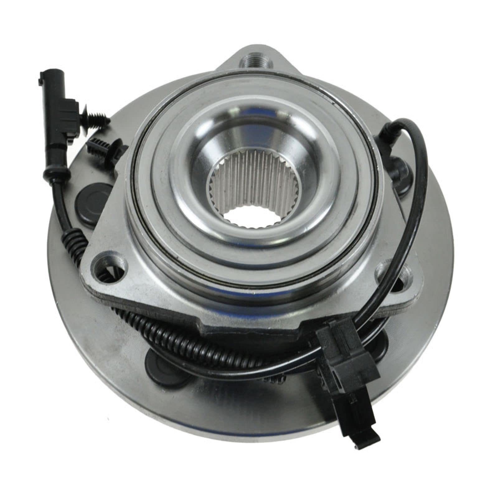 Trq Front Left Right Wheel Hub Bearing Assembly Driver Passenger Side Compatible With 2005-2010 Dodge Dakota 2006-2008 Mitsubish