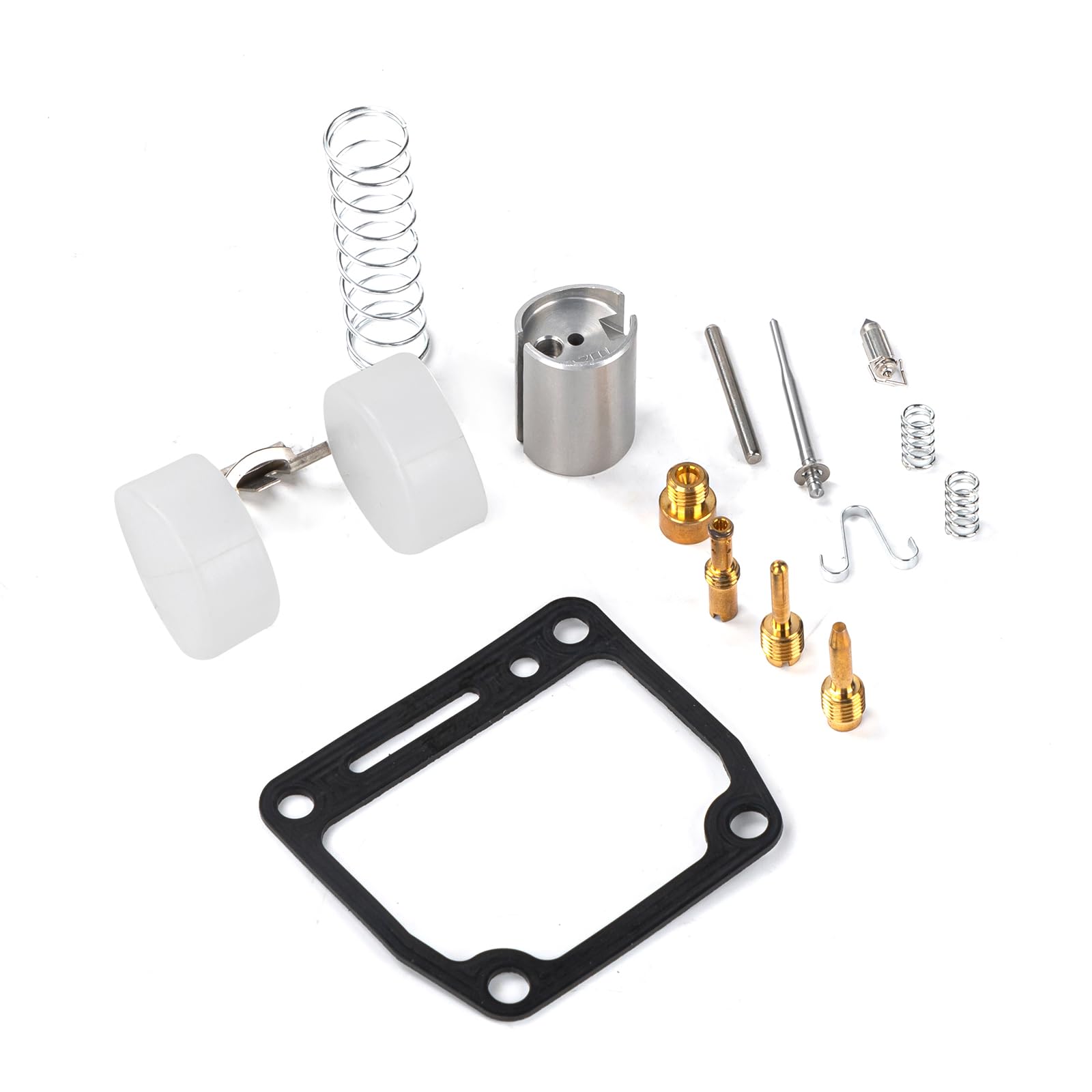 SUNQIAO PW80 Carburetor Repair Kit, Carb Rebuild Kit Needle Float Gasket for yamaha Y-Zinger 1981-2009 PEEWEE 80 PY80 Kid Bikes