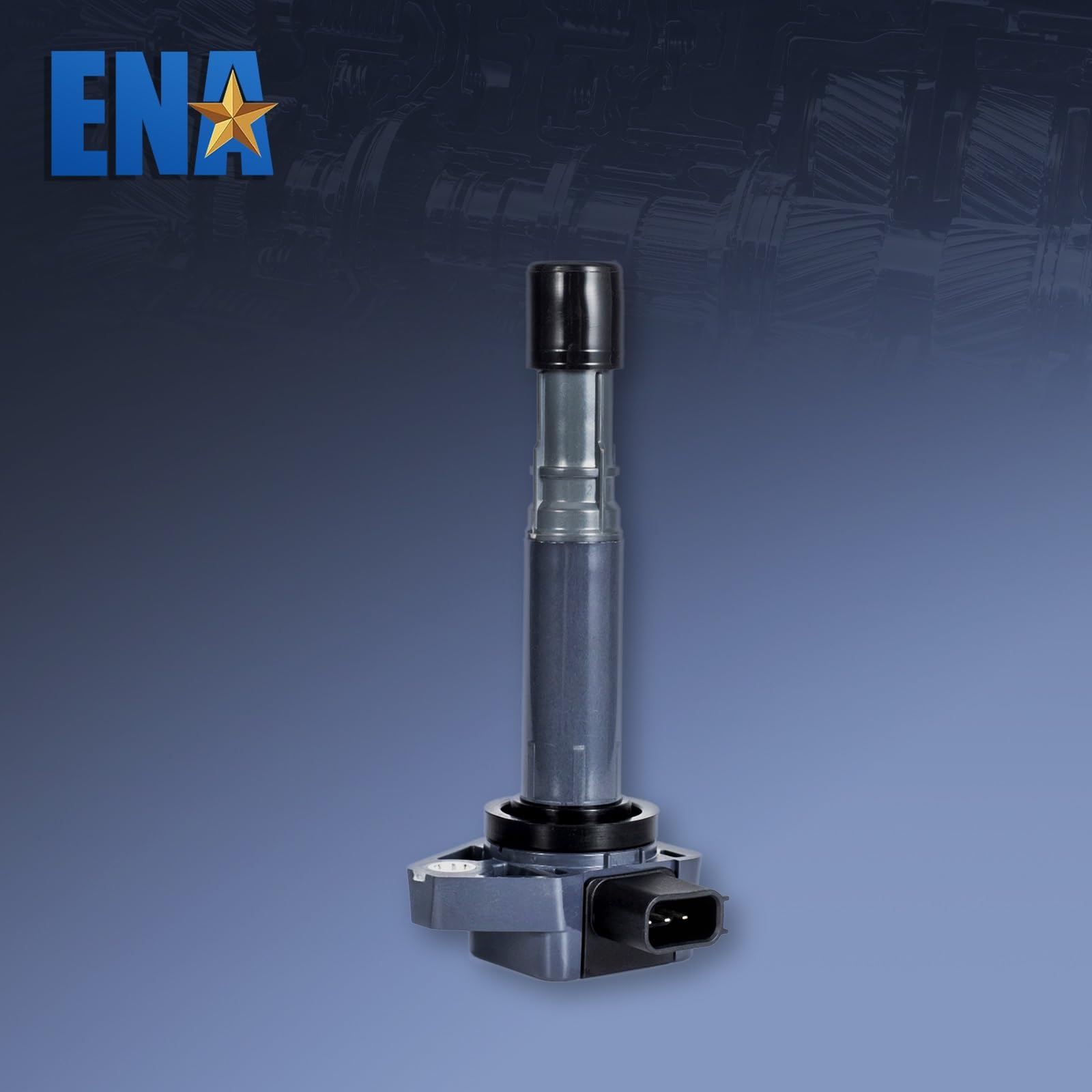 ENA Ignition Coil Pack Set of 6 for Honda Acura Saturn V6 3.5L 3.7L 2001-2009, Black, Compatible with UF400 UF512 UF