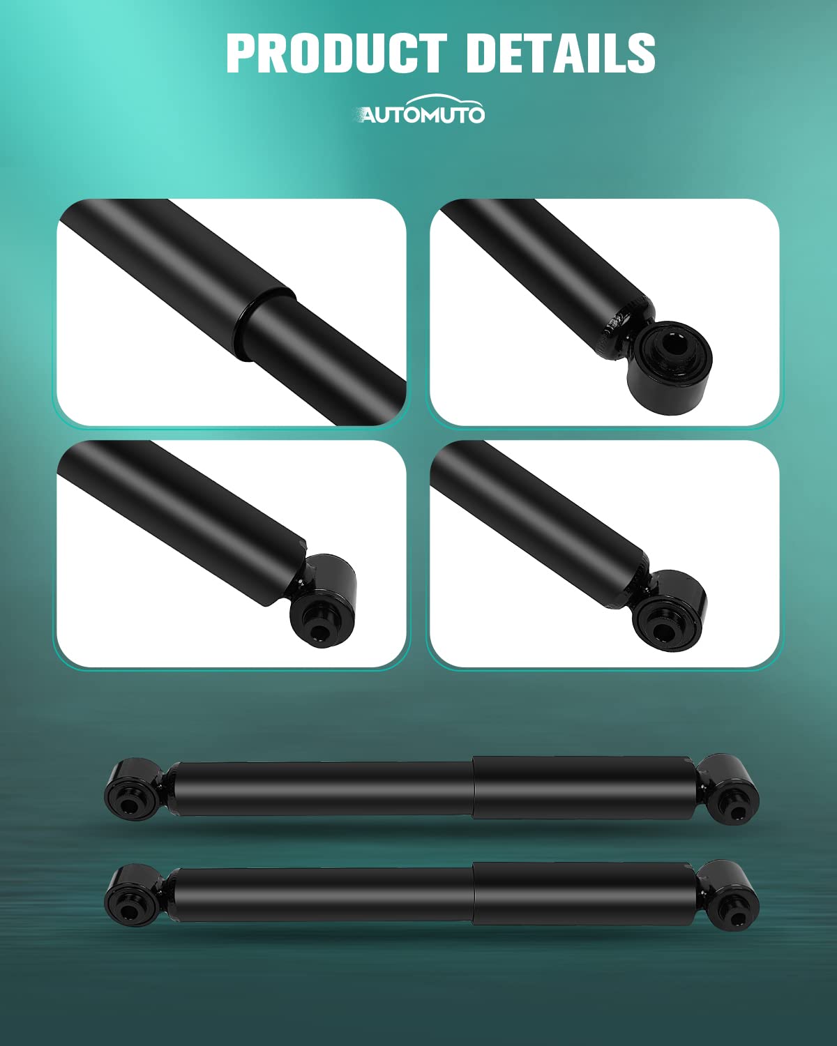 Automuto Rear Shocks Absorbers Fits 2007 2008 2009 2010 2011 2012 For Sentra Struts Sets With 341659