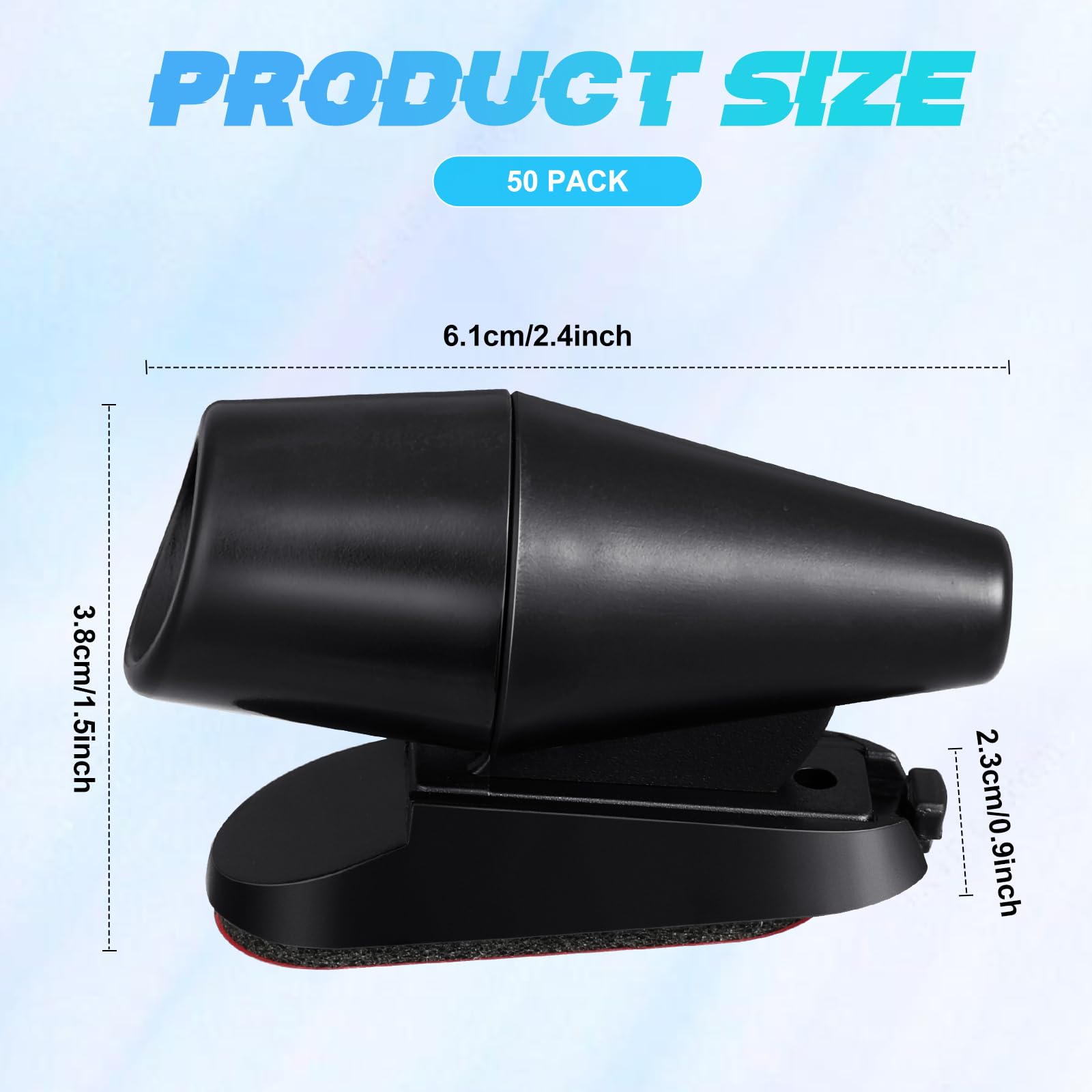 Frienda 50 Pieces Deer Whistles For Vehicles Avoids Collisions, Deer Whistles For Car, Horns For Vehicles Warning Devices With W