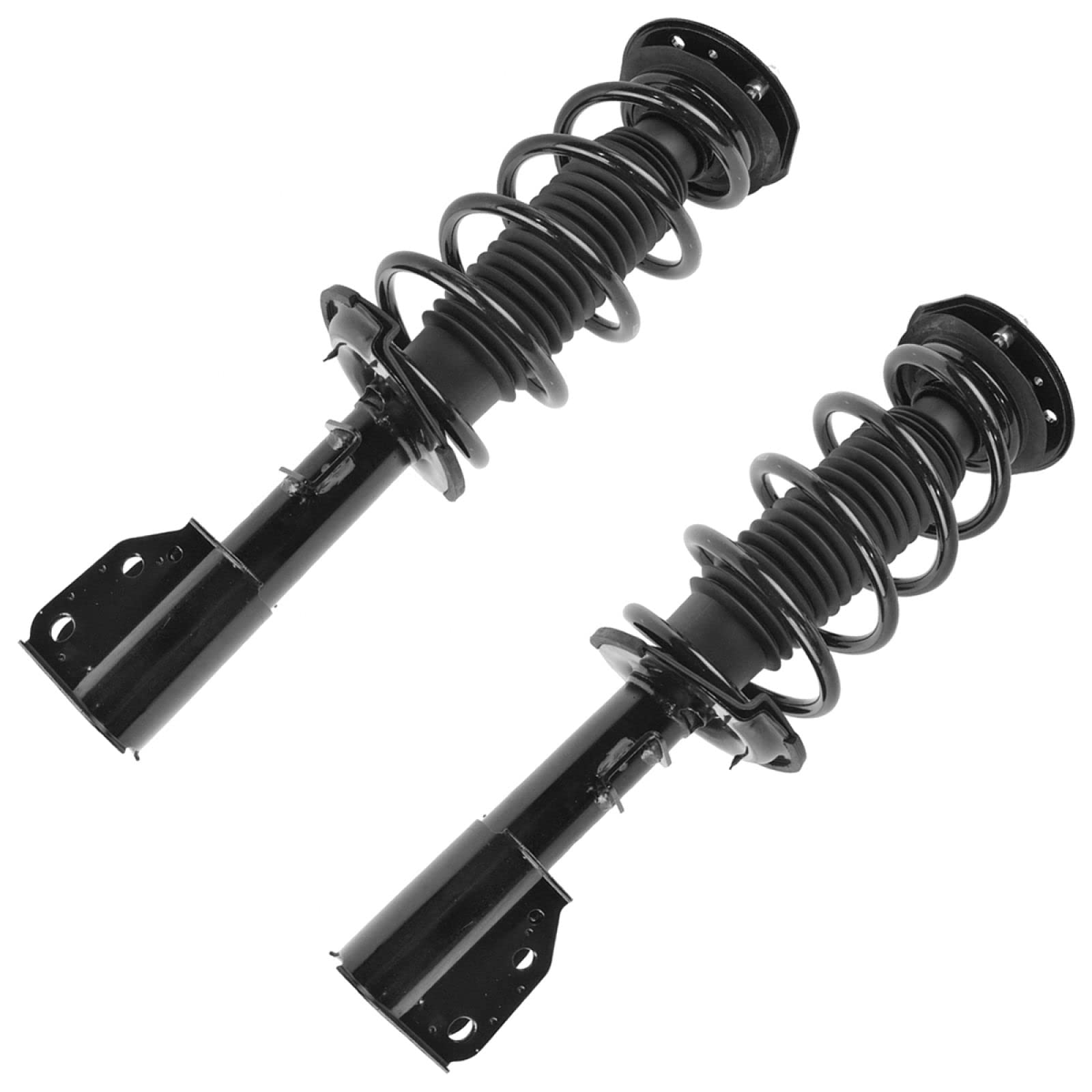 Trq Front Strut & Coil Spring Assembly Set Driver & Passenger Sides Compatible With 07-09 Chevrolet Equinox Pontiac Torrent 08-1