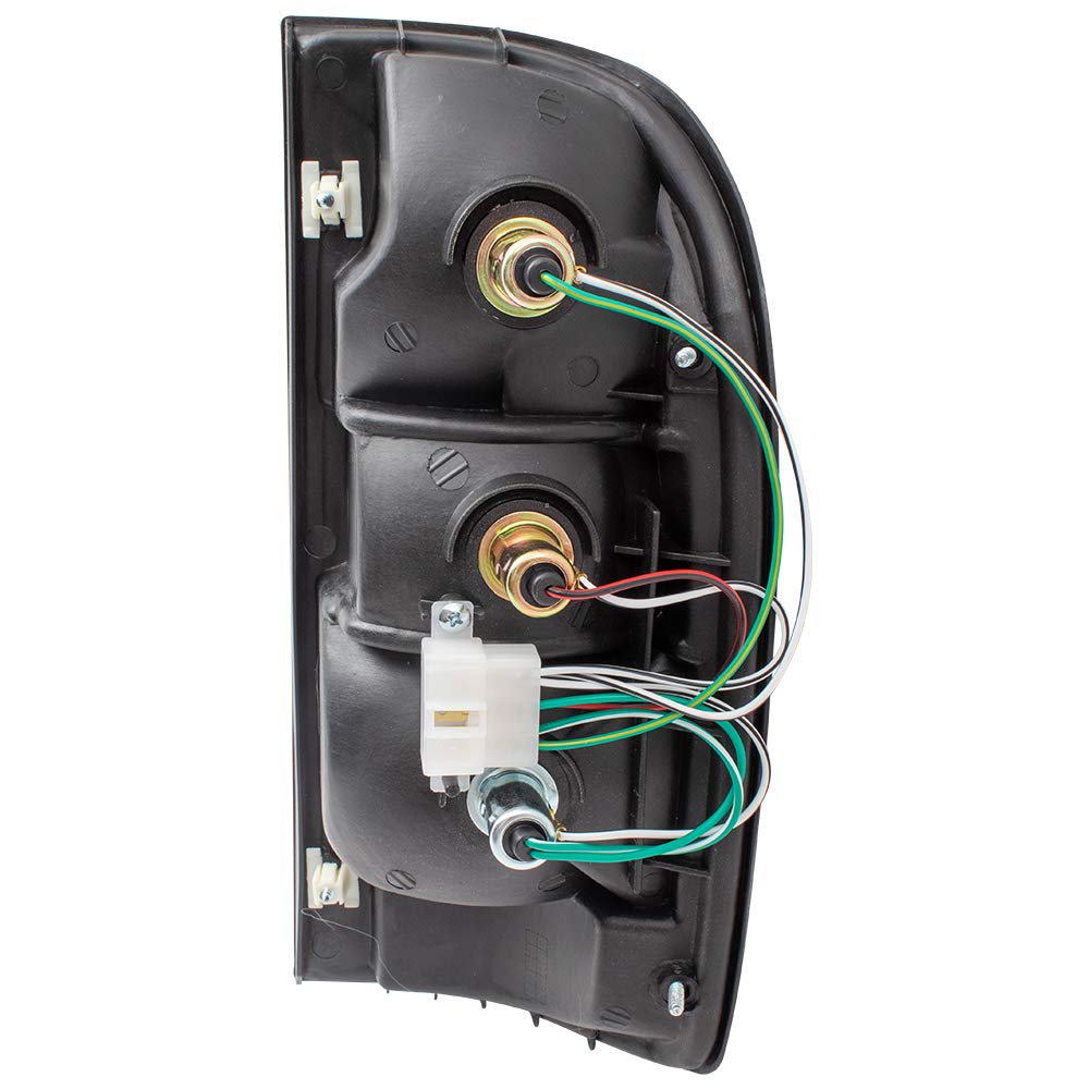 Brock Replacement Driver And Passenger Taillights Tail Lamps Compatible With 95-00 Tacoma Pickup Truck 81560-04030 81550-04030