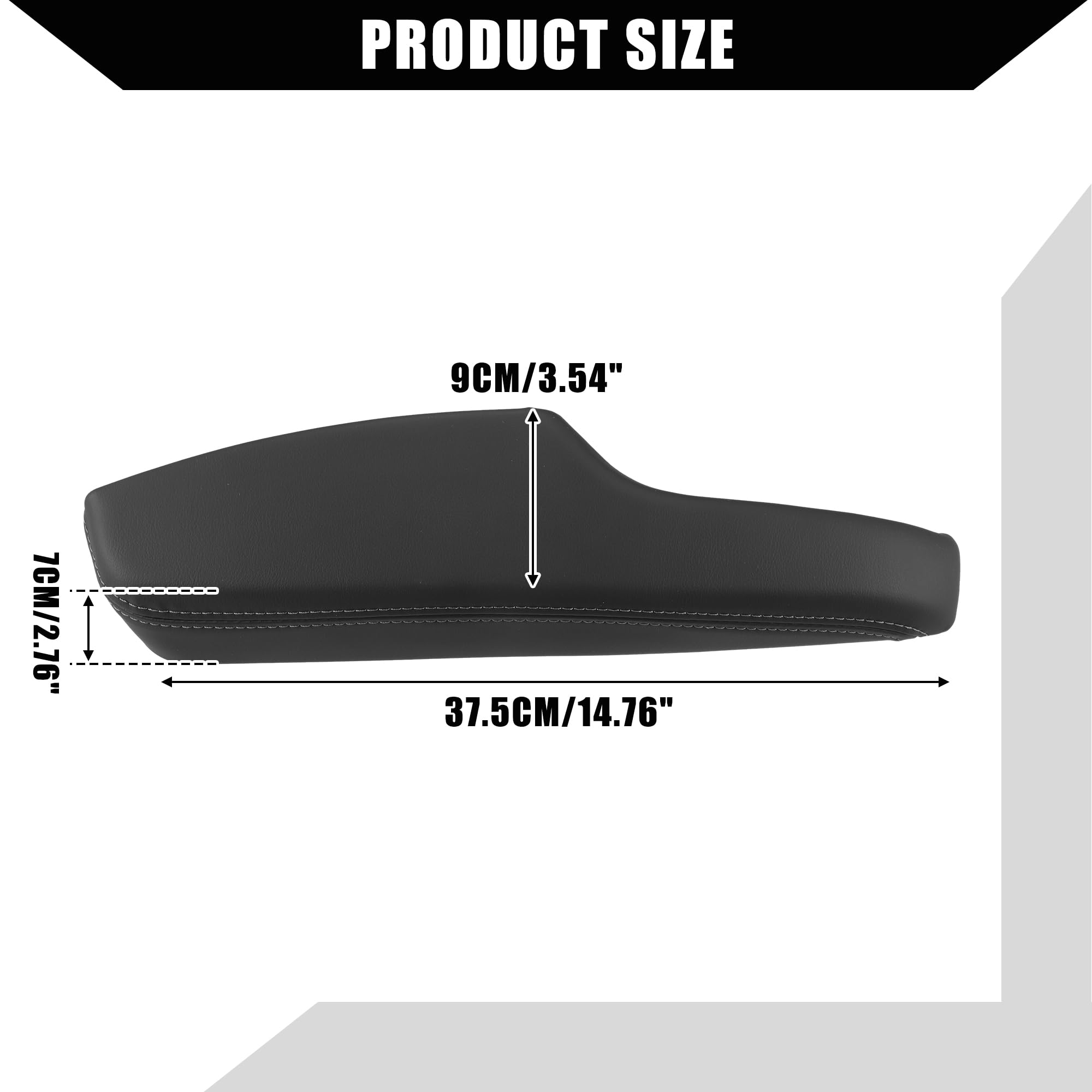 Hihaha No.1WK37DX9AB Door Armrest for Chrysler 300 2011-2012 2015-2023 for Dodge Charger 2011-2012 2015-2023 / Frond Inner Left