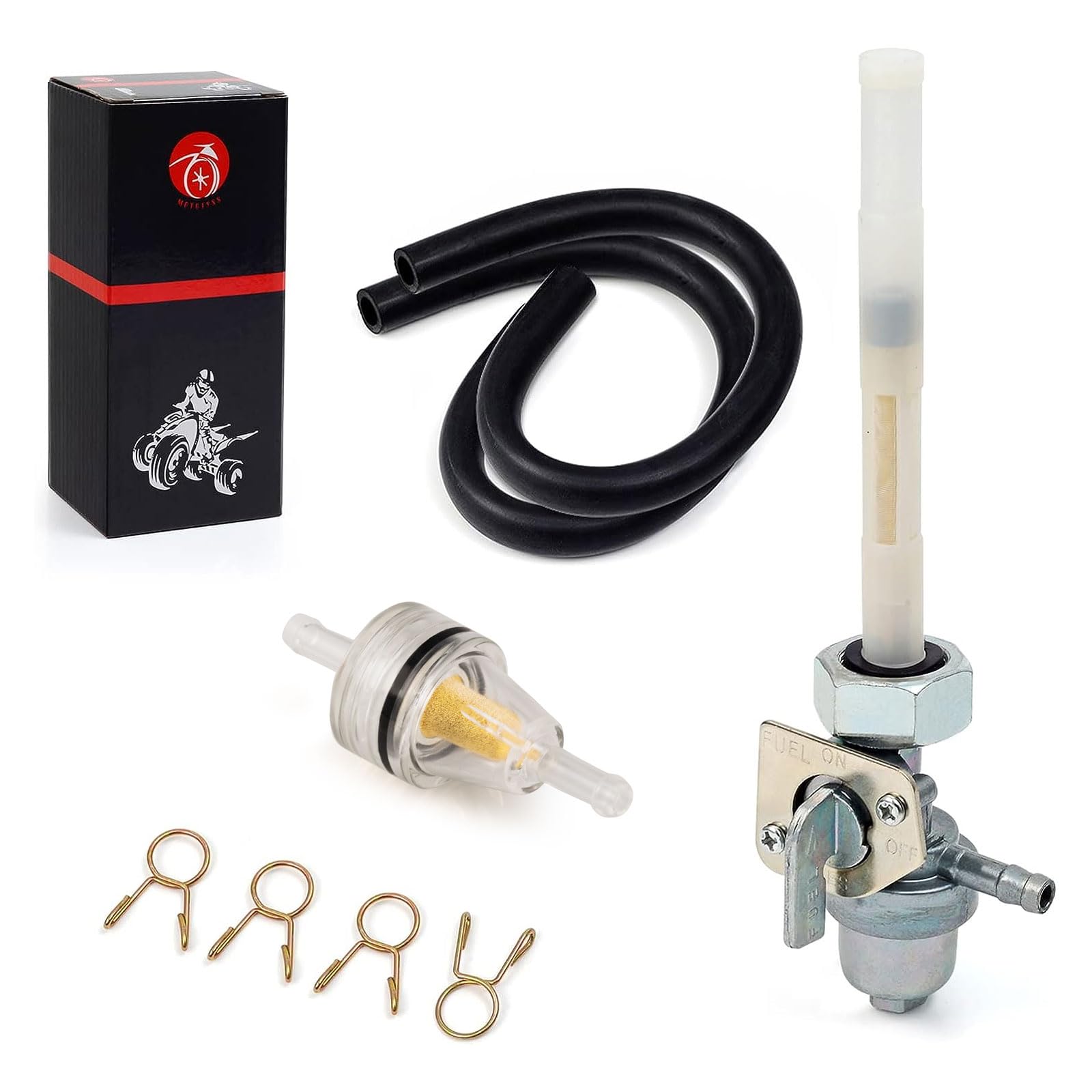 Fuel Petcock Vavle For Honda Big Red 250 ATC250 ATC250ES ATC250SX ATC350X 1985 1986 1987 FourTrax 200 TRX200SX FourTrax 250 1985