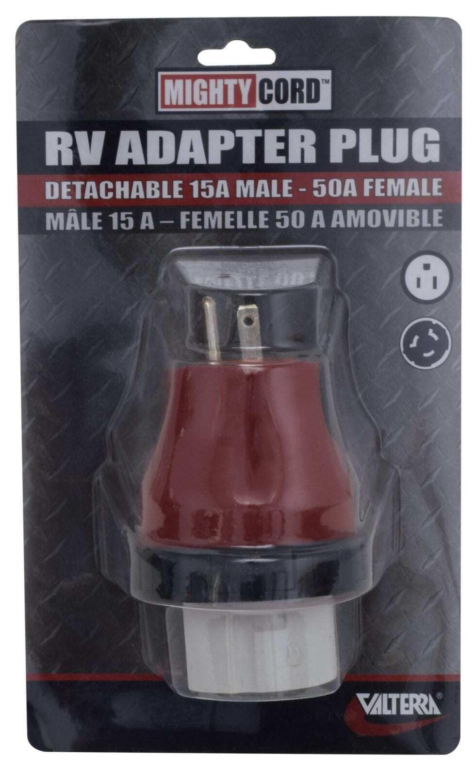 Mighty Cord A10-1550Davp Detachable Adapter Plug (15A - 50A)