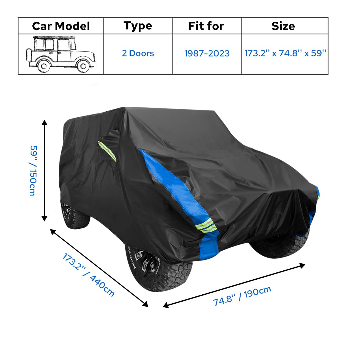 Avecrew Car Cover Custom Fit For Honda Crv, Waterproof All Weather Full Exterior Cover Rain Snow Uv Protection Cover With Side D