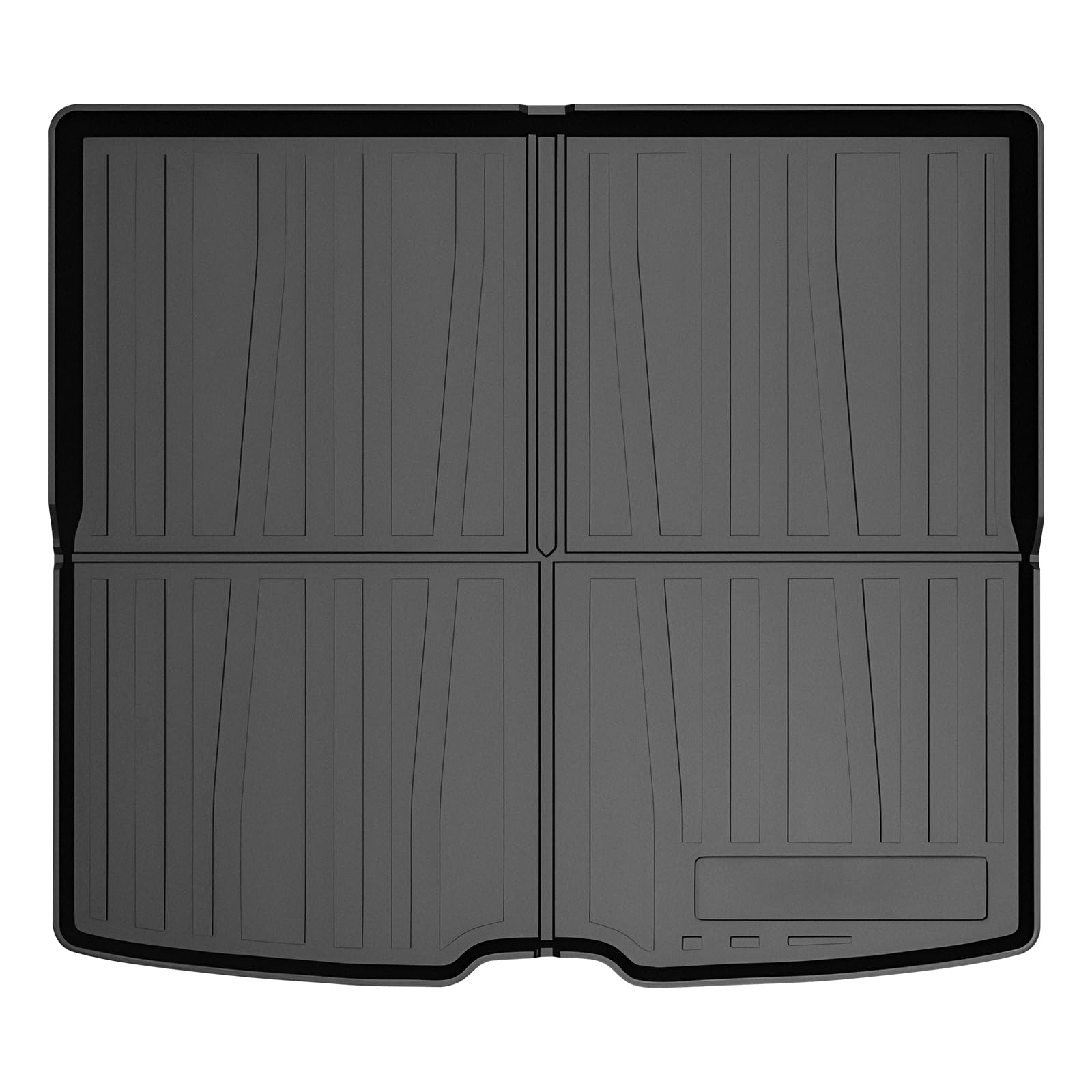 Mixsuper Custom Fit Cargo Liner for 2018-2023 Volvo XC40/ 2022-2023 Volvo C40 Recharge, All Weather Trunk Mat 3D Anti-Slip Rear 