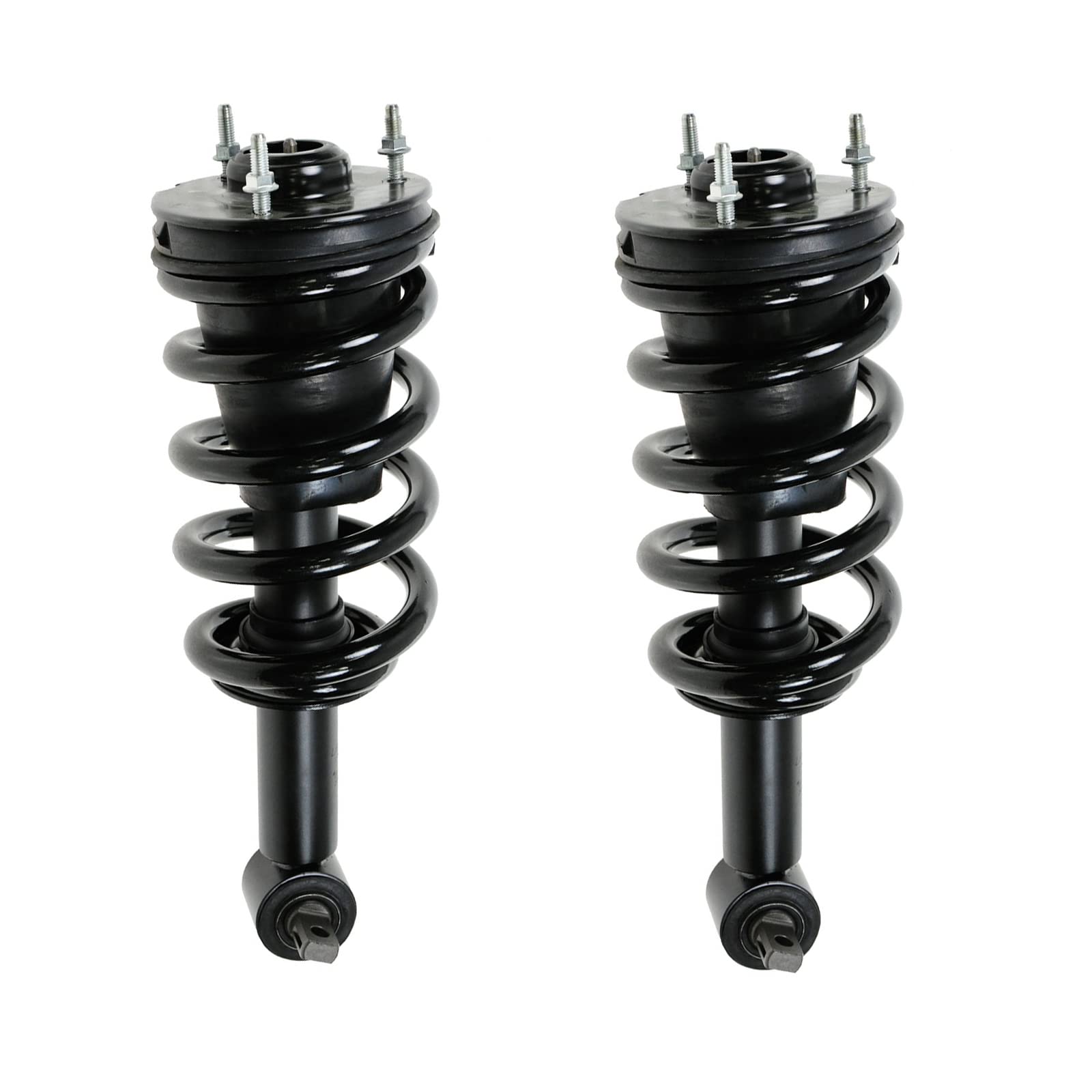 Trq Front Complete Strut & Shock Spring Assembly Pair 2 Piece Set Compatible With 07-13 Chevrolet Silverado 1500 07-13 Gmc Sierr