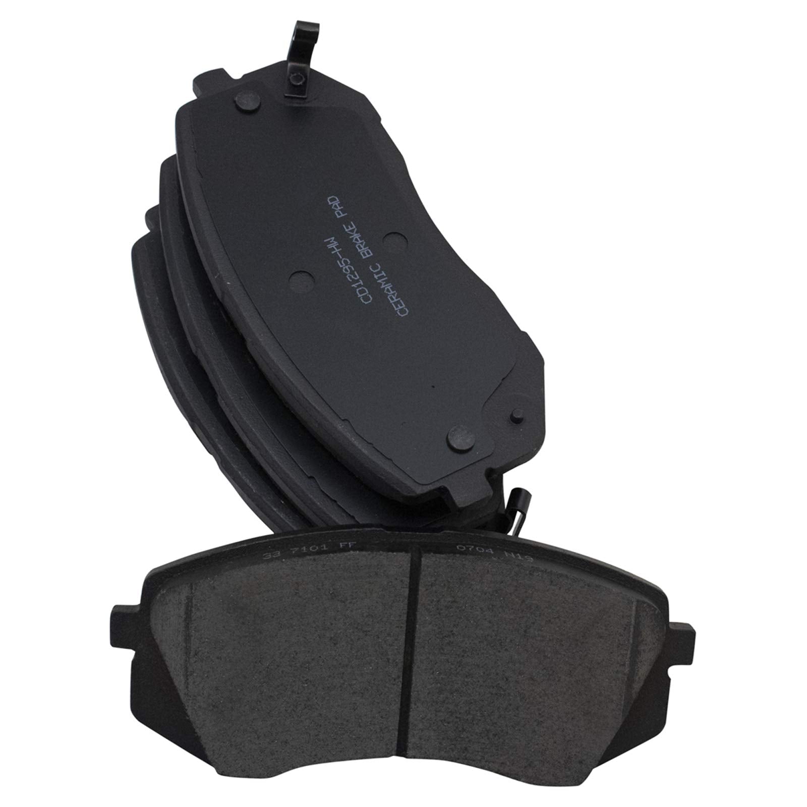 TRQ Front Brake Pads Ceramic Compatible with 2015 Hyundai Sonata 2010-2017 Tucson 2014-2016 Kia Cadenza 2007-2010 Rondo 2015-201