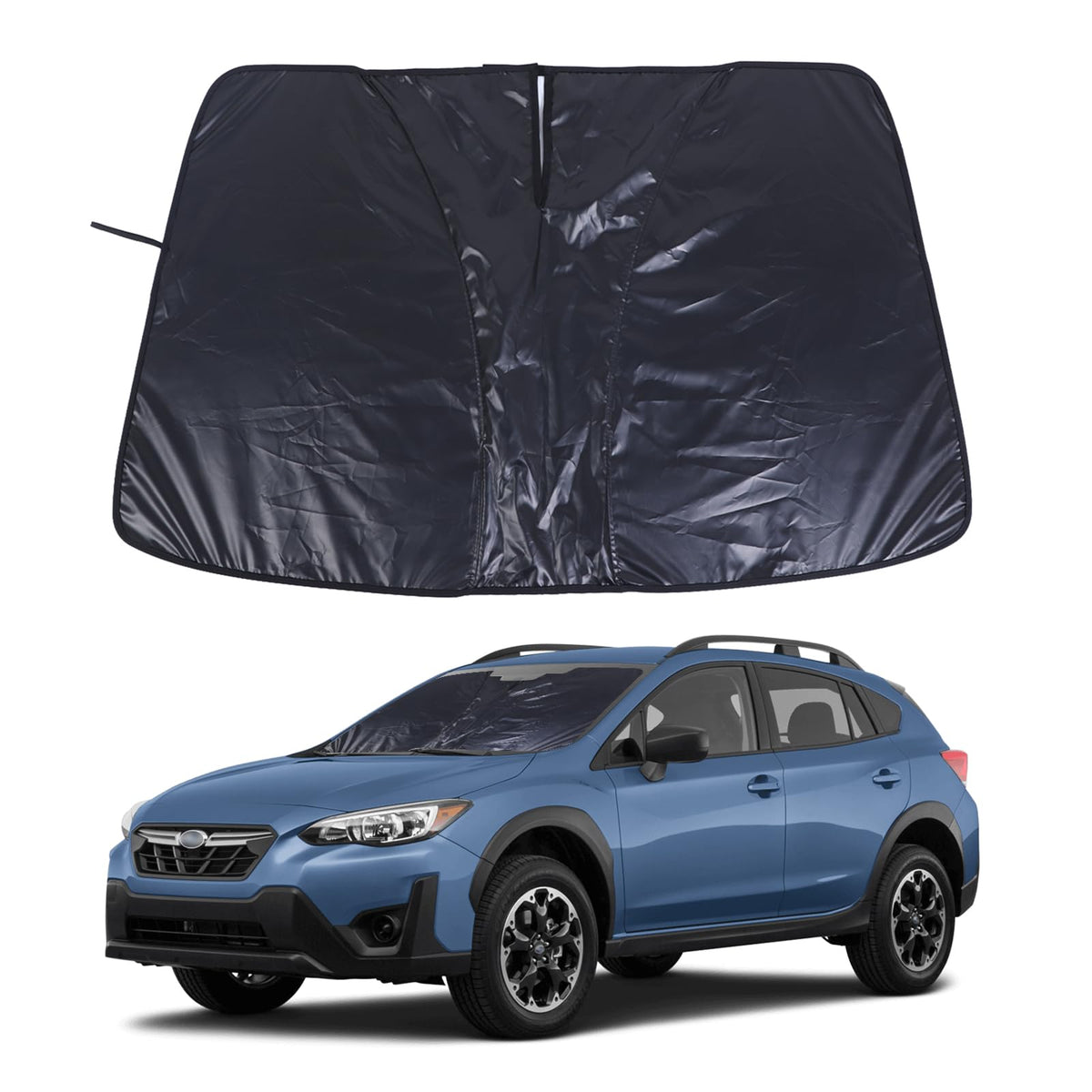 Front Windshield Sunshade for Subaru Crosstrek 2018-2026 Accessories Windshield Sun Shade Sun Visor UV Blocker Privacy Protector