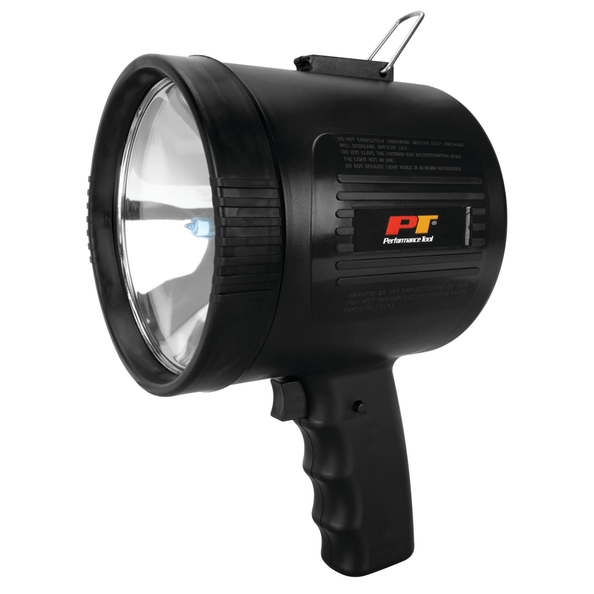 Performance Tool W2409 1 Million Candlepower Spotlight, Black