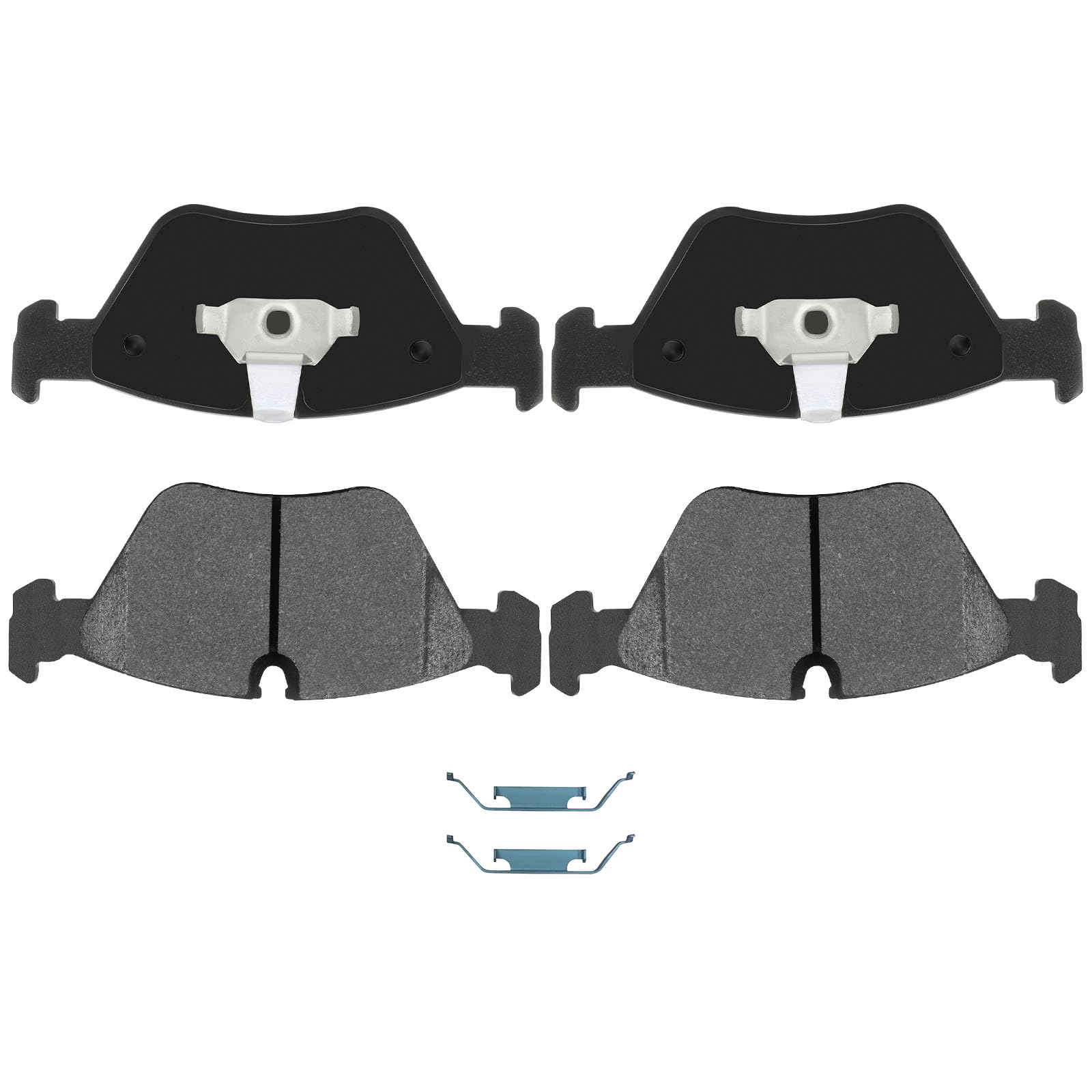 Automuto 4Pcs Front Ceramic Disc Brake Pads Set D946 For Bmw 330Ci, 330I, 330Xi, M3, X3, Z4
