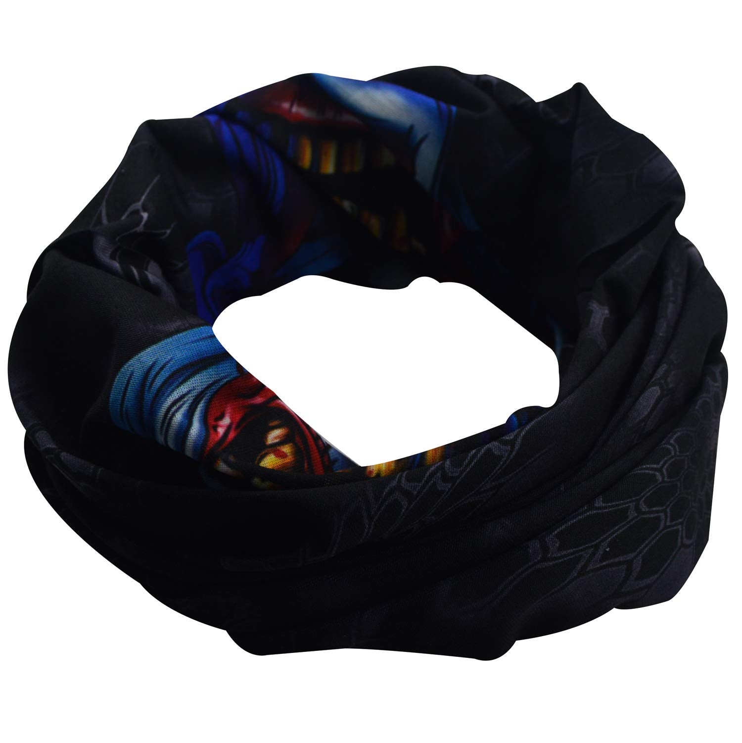 Obacle Face Mask Half for Dust Wind UV Sun Protection Seamless 3D Tube Mask Bandana for Men Women Durable Thin Breathable Tube M