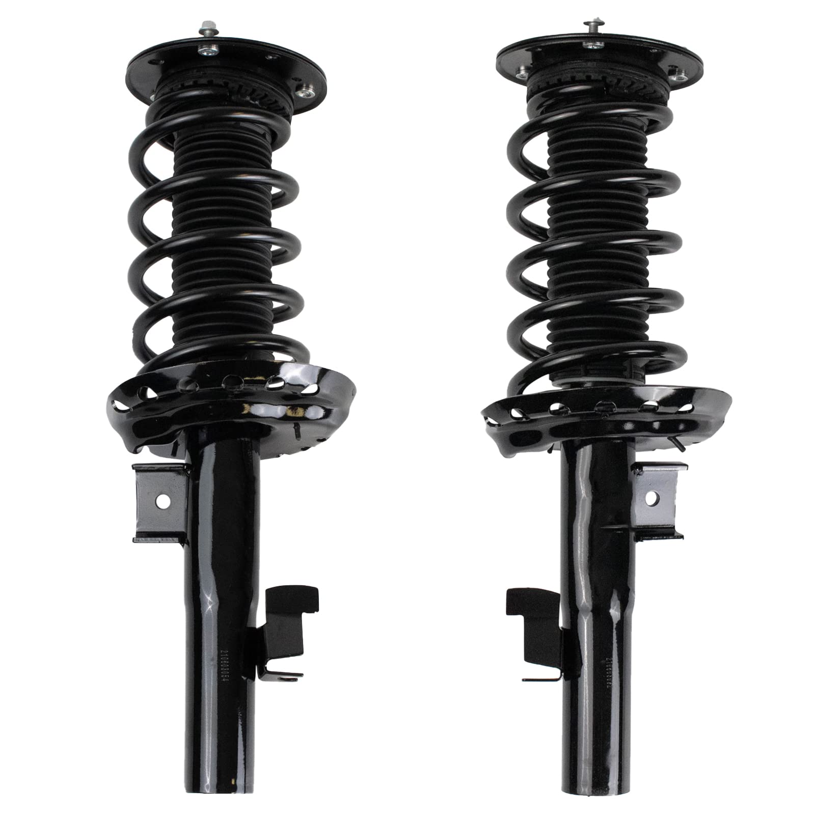 Trq Front Strut & Coil Spring Assembly Set Driver & Passenger Sides Compatible With 11-19 Volvo S60 15-19 V60