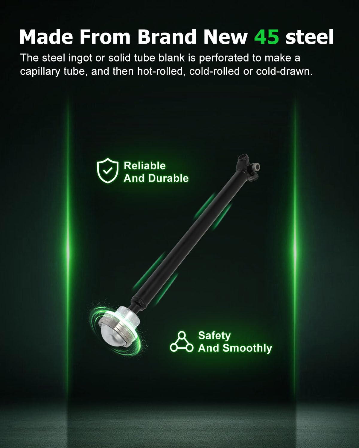 Scitoo 28.39'' Front Drive Shaft Assembly Propeller Shaft Compatible For Ford Explorer For Mercury Mountaineer 1997-2001 65-9294