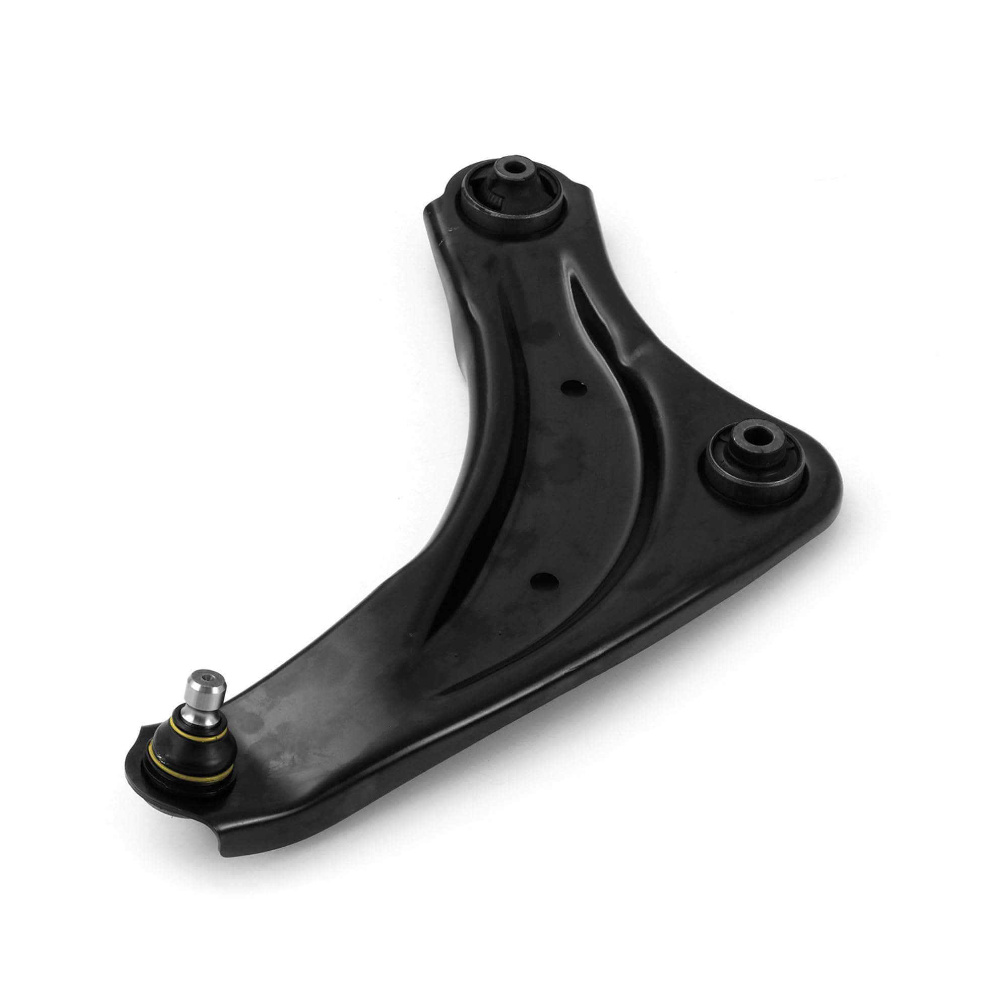 Metrix Premium Chassis Parts Front Right Lower Control Arm w/ Ball Joint & Bushing for Nissan Sentra, Juke, Leaf - Black, Made in Europe
