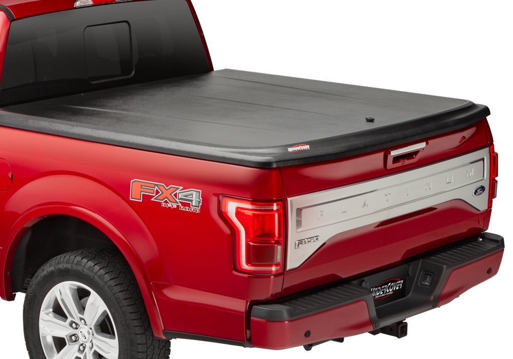 UnderCover SE One-Piece Truck Bed Tonneau Cover | UC2146 | Fits 2009 - 2014 Ford F-150 5' 7'' Bed (67'')