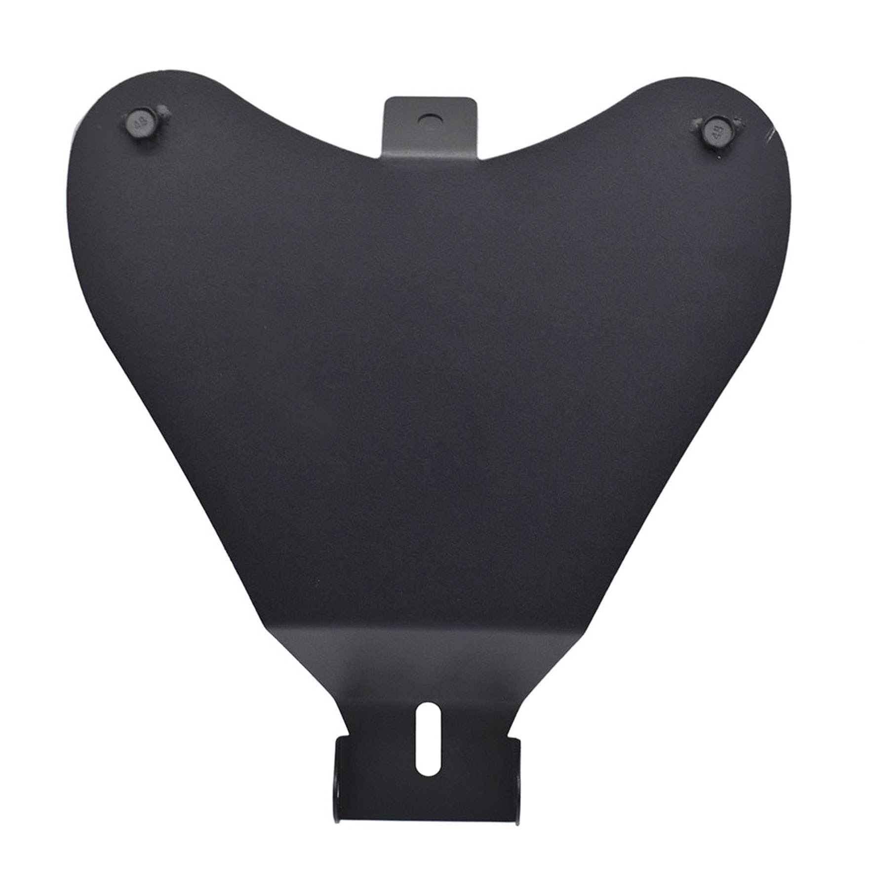 Motorcycle Pu Leather Solo Seat Spring W/Seat Base Black Replacement For Honda Shadow Spirit Ace Vt 1100 750 Yamaha Kawasaki Suzuki Sportster Bobber Chopper