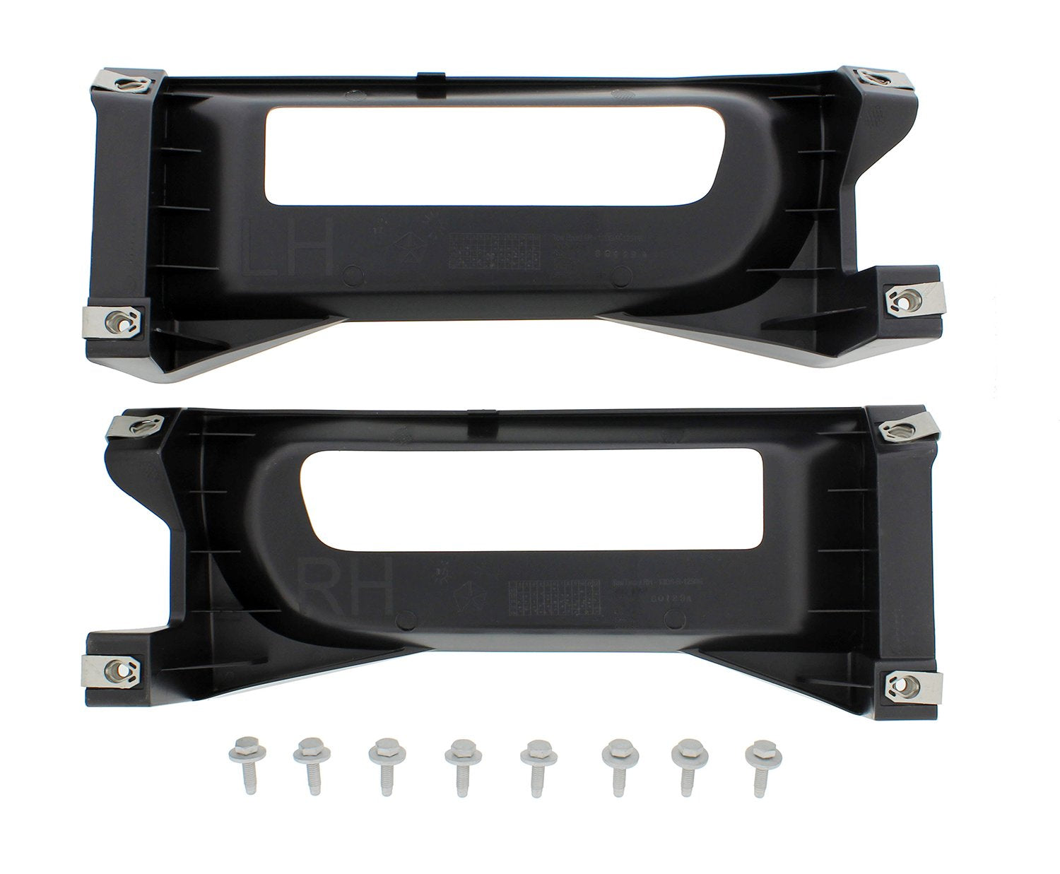 Dodge Ram 1500 Front Left & Right Side Tow Hook Bezel Kit Oem Mopar