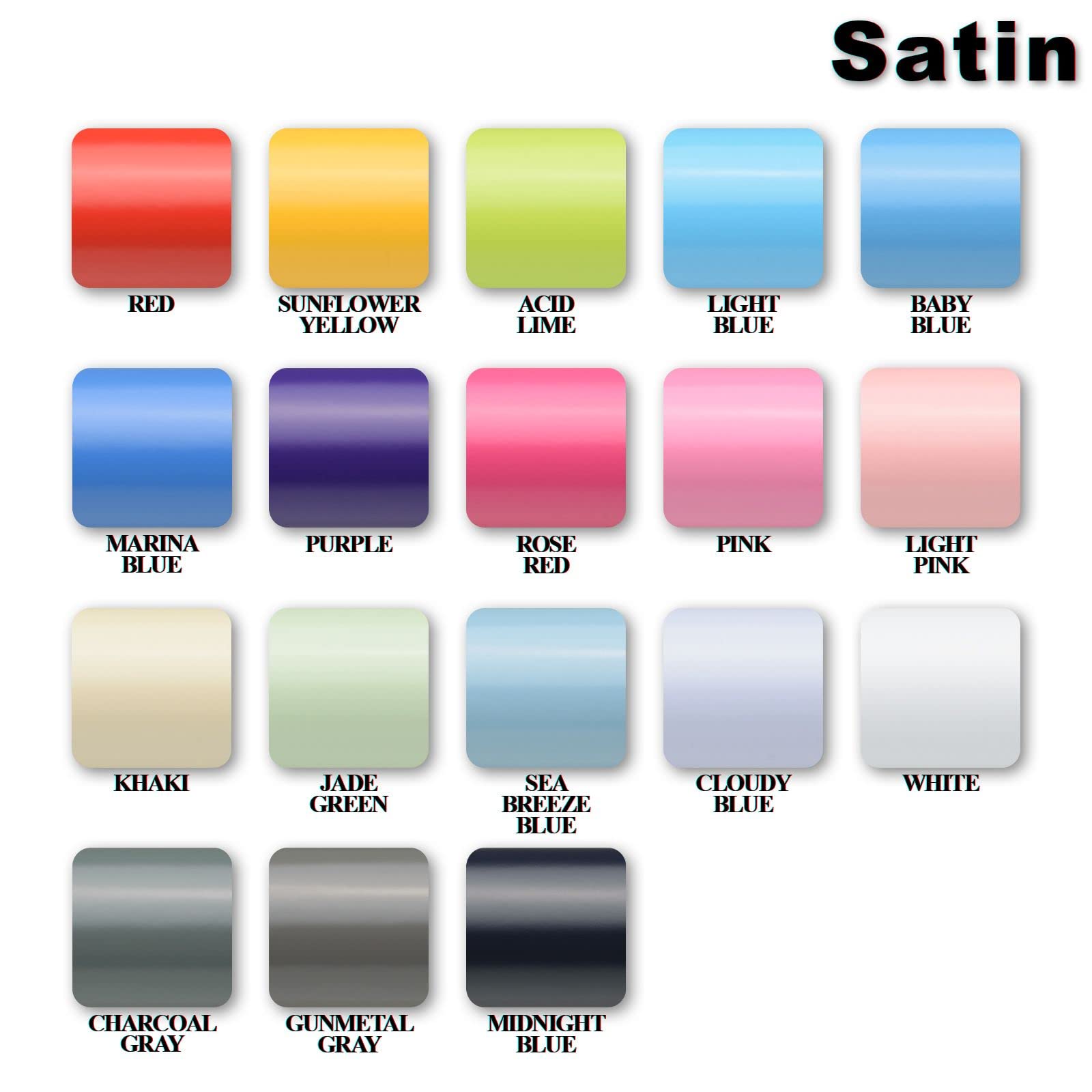 12''X60'' (1Ftx5Ft) Marina Blue Premium Satin Matte Flat Vinyl Wrap Sticker Diy Decal Film Sheet Auto Car Vehicle Motocycle Air